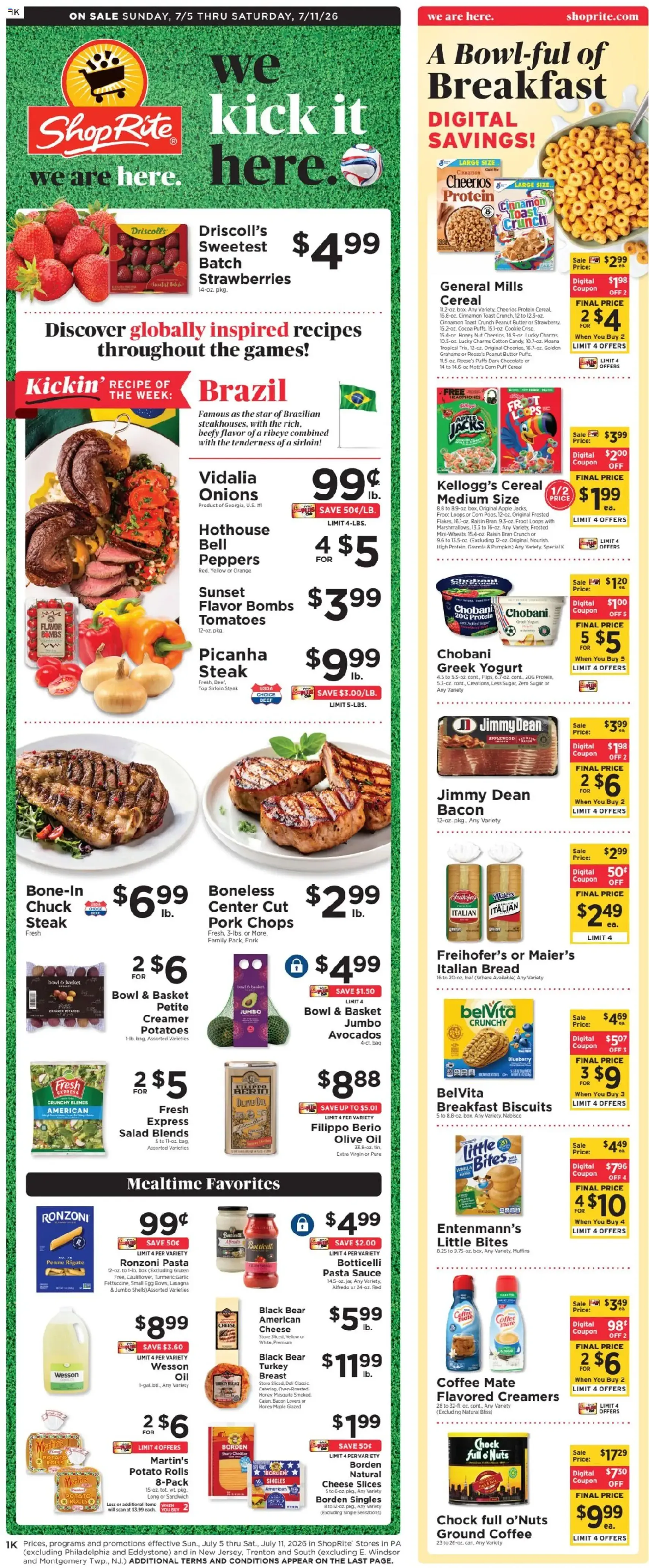 ShopRite Weekly Ad - valid flyer from 07/05/2026, page 2 of 12