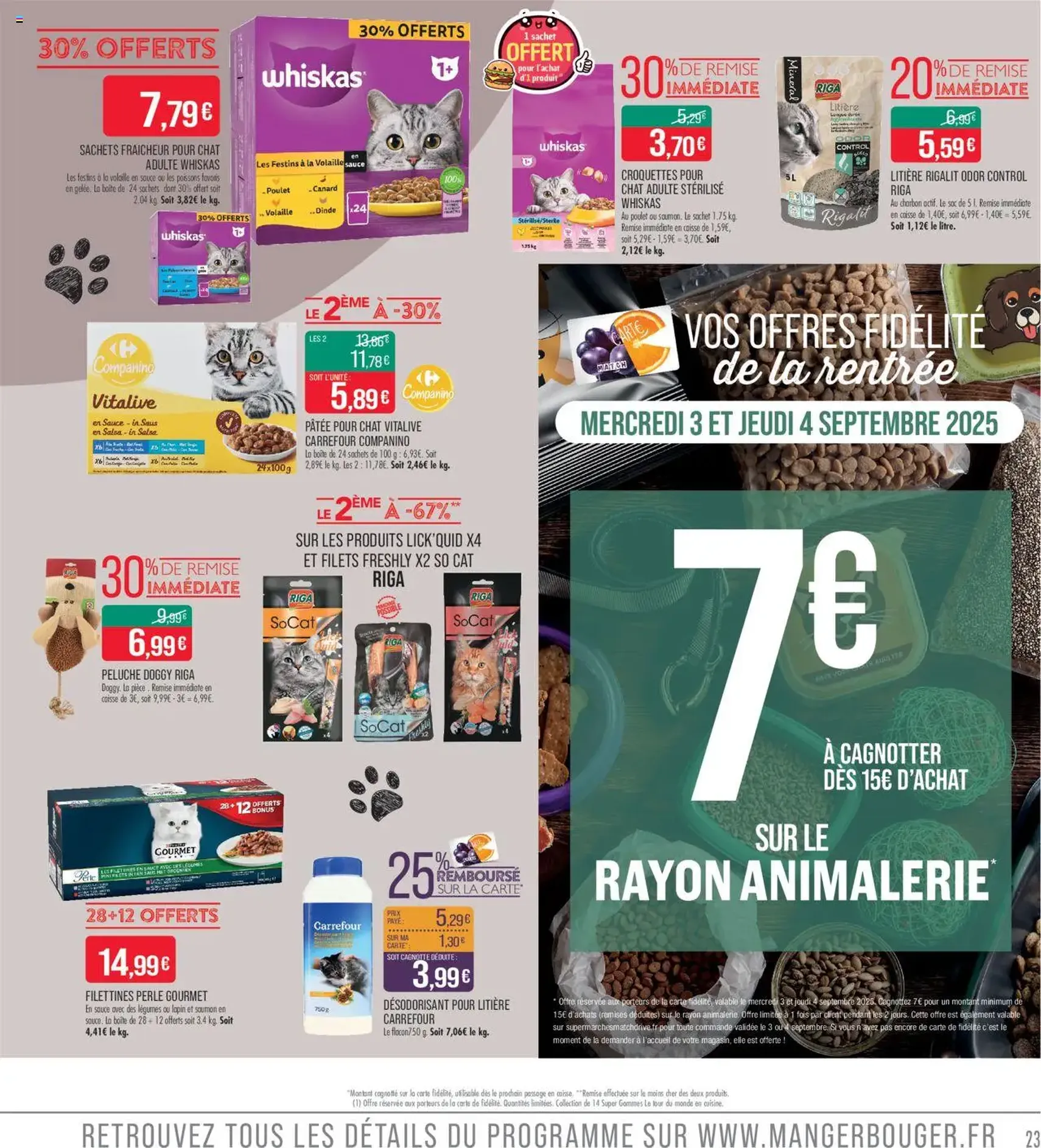 Match Supermarché catalogue - brochure valable à partir du 02/09/2025, page 23 sur 26 Match Supermarché catalogue - brochure valable à partir du 02/09/2025, page 23 sur 26