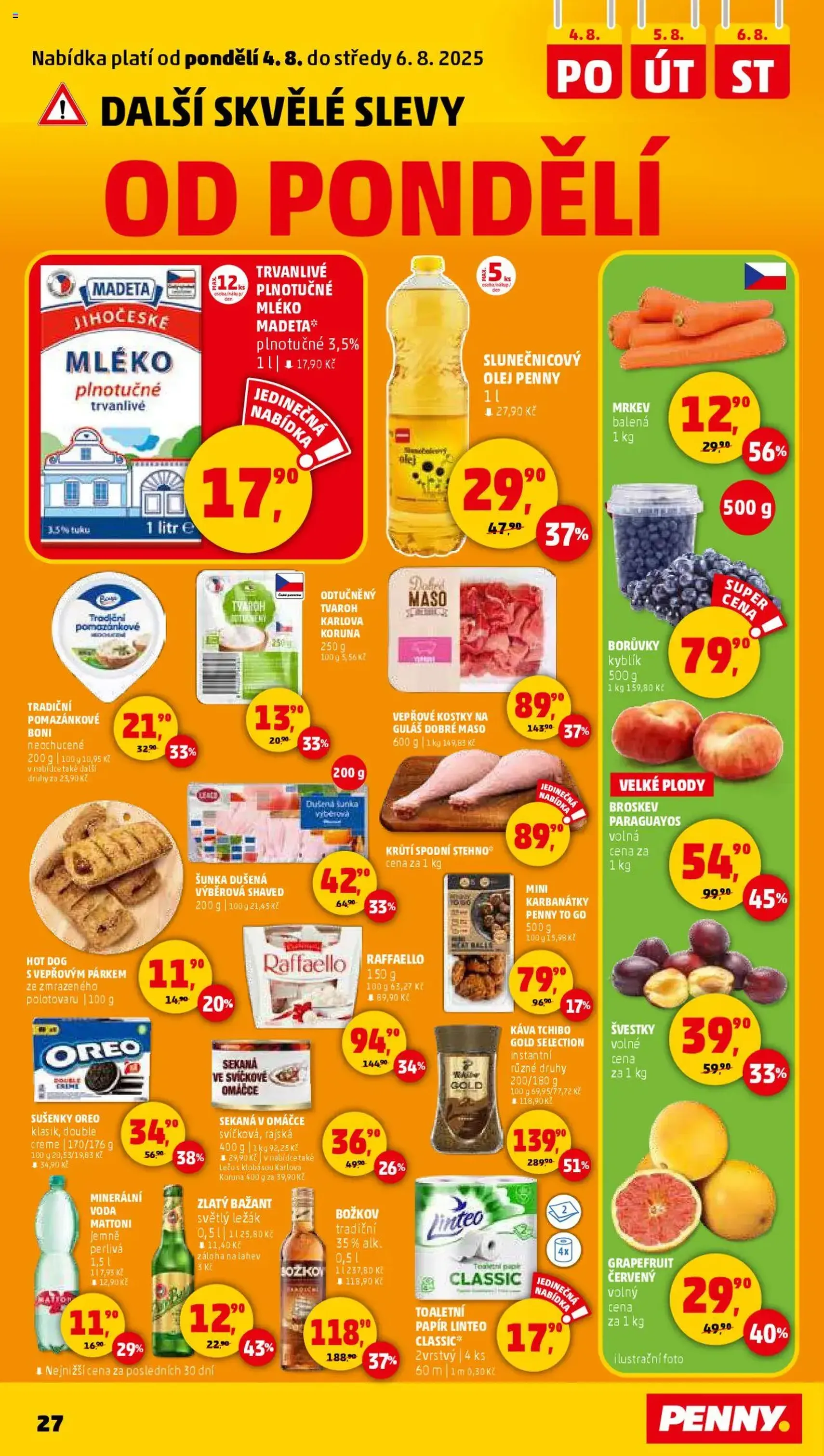 Penny Market leták - Čtvrtečník - platný leták od 31.07.2025 strana 27 z 33 Penny Market leták - Čtvrtečník - platný leták od 31.07.2025 strana 27 z 33