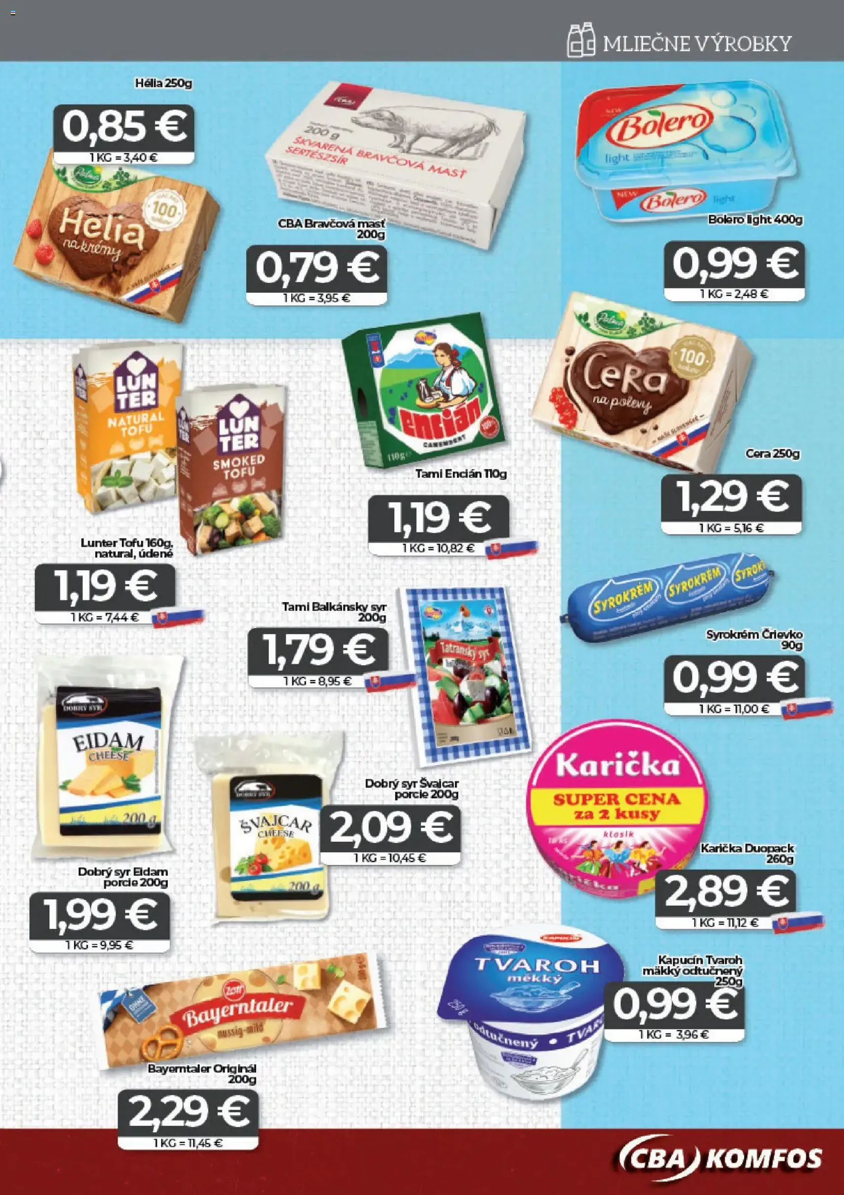 CBA Komfos leták - platný leták od 27.03.2026 strana 5 z 16