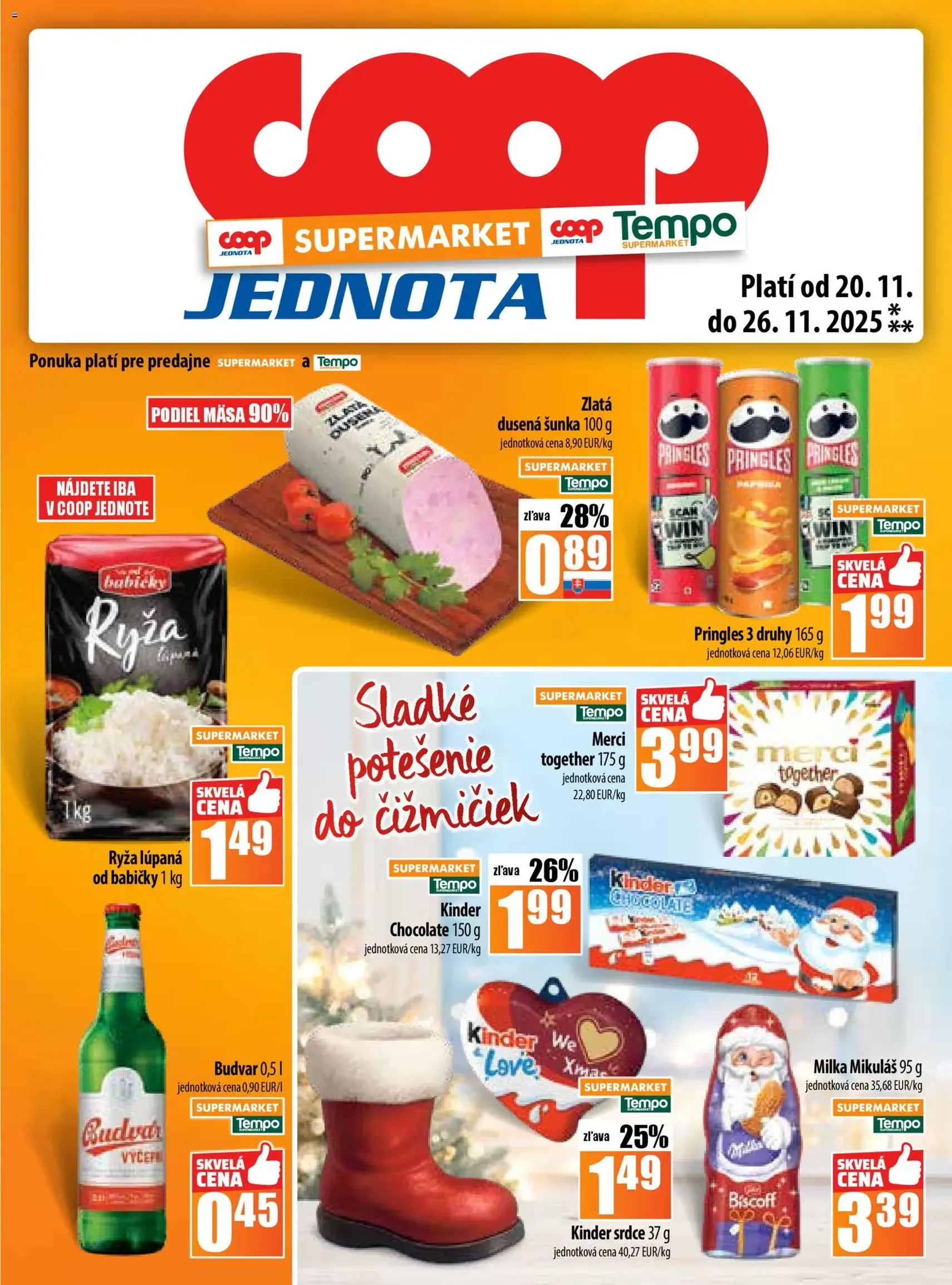 COOP Jednota leták - platný leták od 20.11.2025 strana 15 z 32