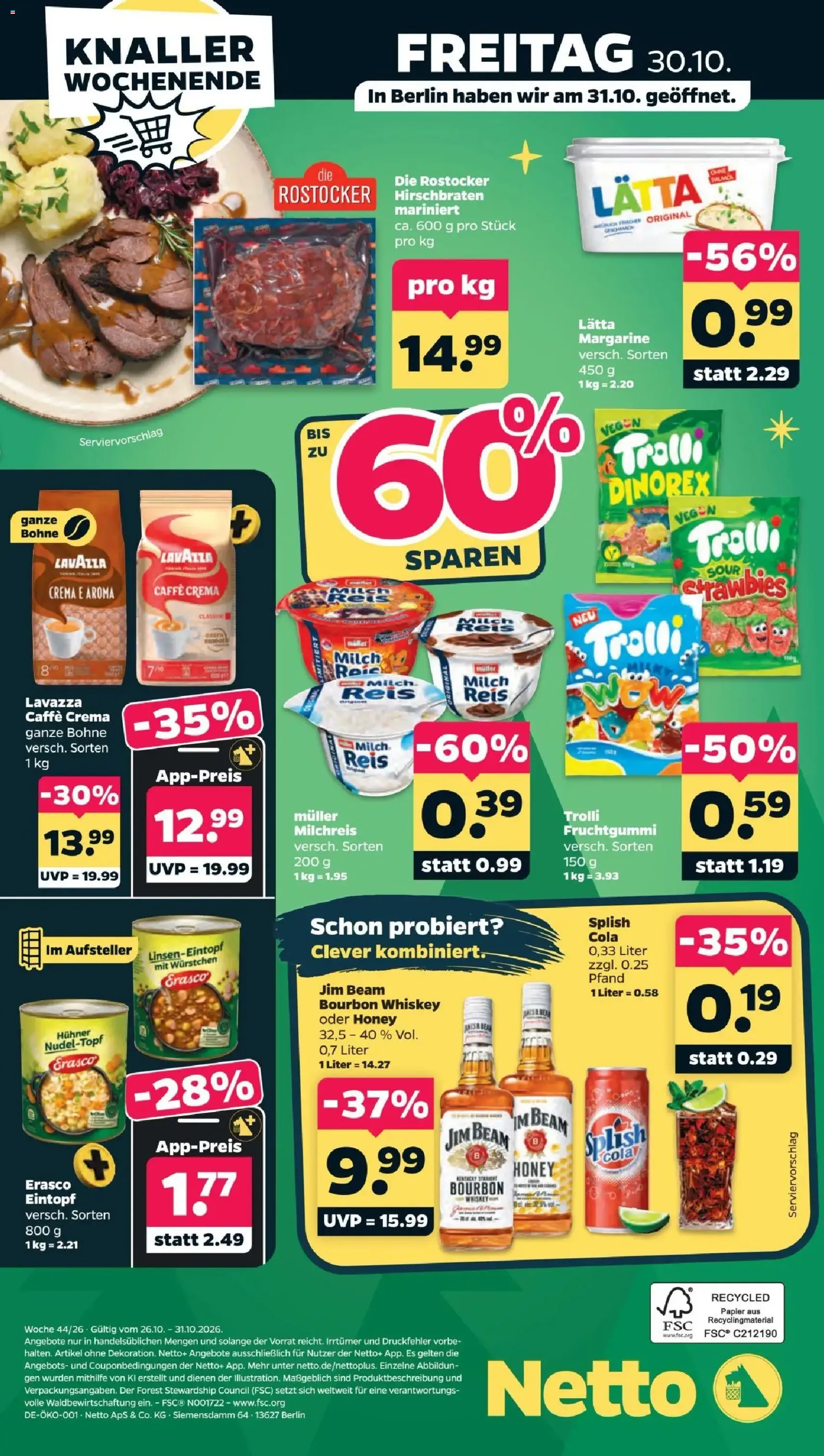Netto Prospekt - Gültiger Prospekt ab 26.10.2026, Seite 38 von insgesamt 39