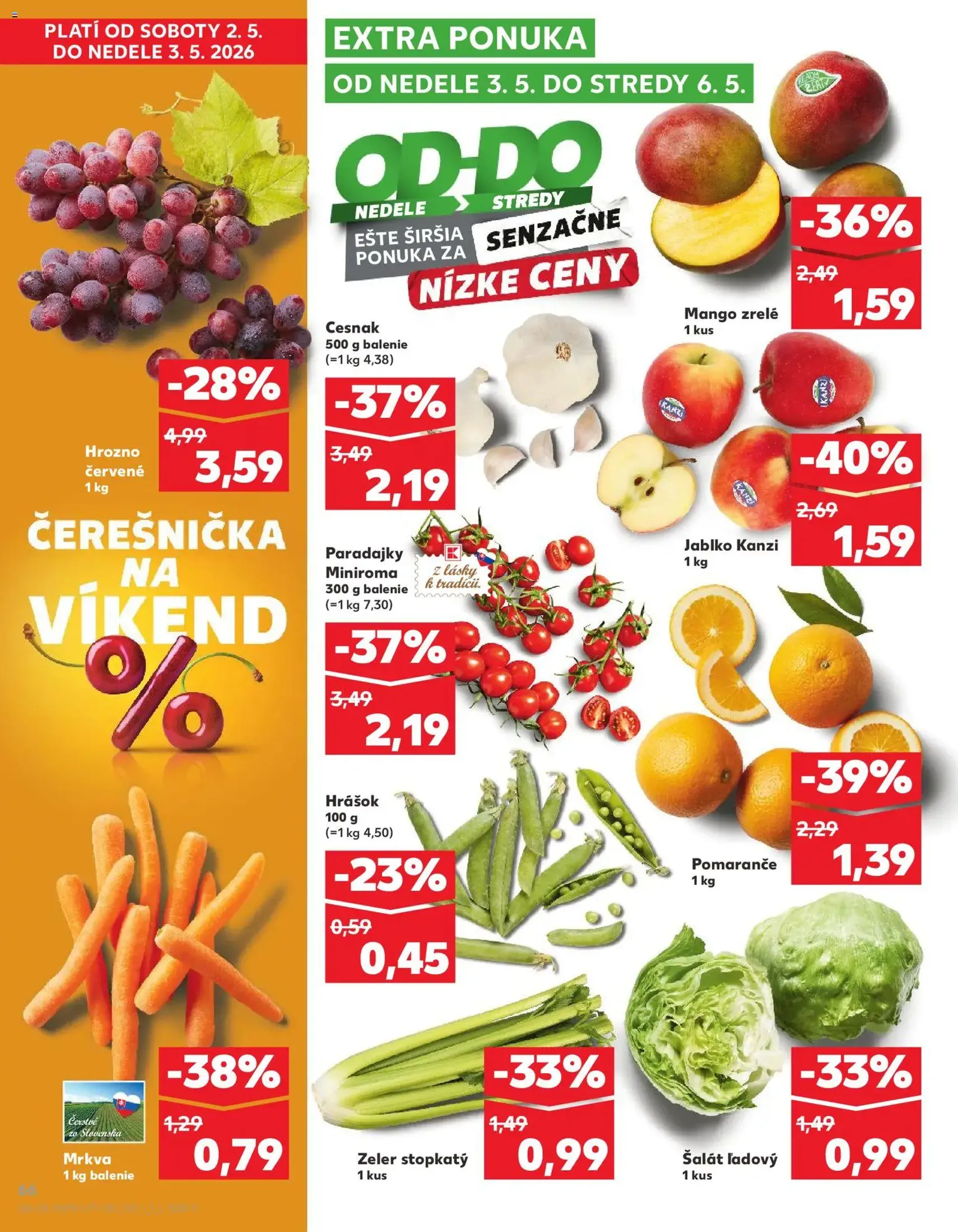Kaufland leták - platný leták od 30.04.2026 strana 66 z 72
