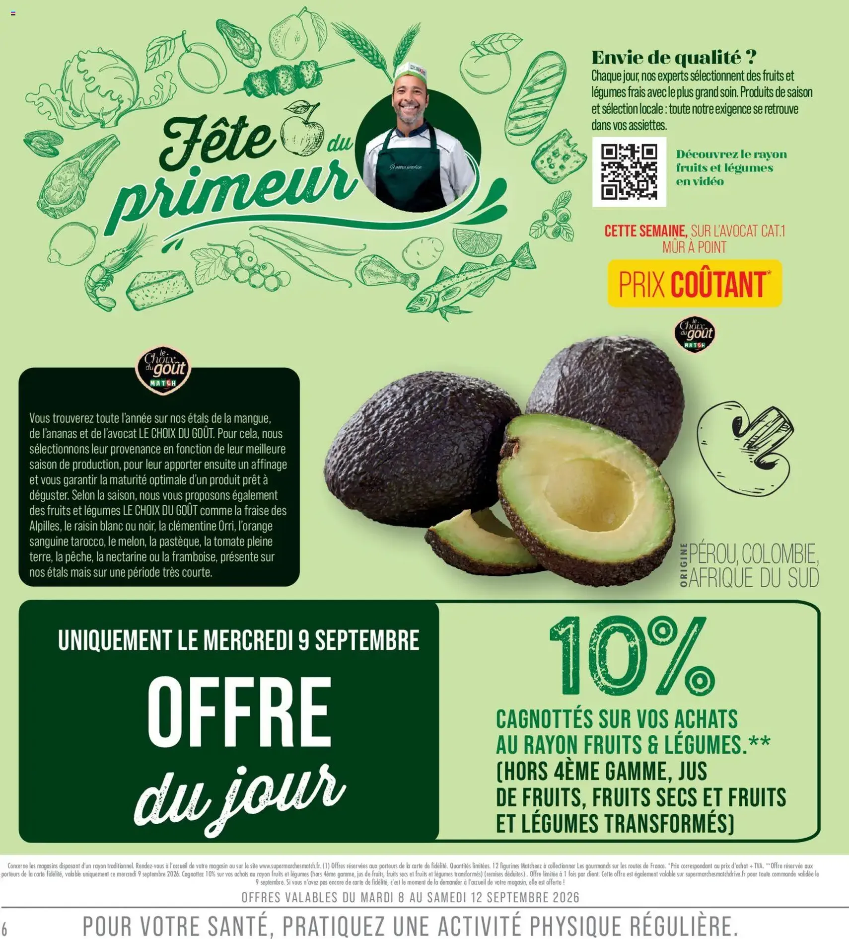 Match Supermarché catalogue - brochure valable à partir du 08/09/2026, page 6 sur 26