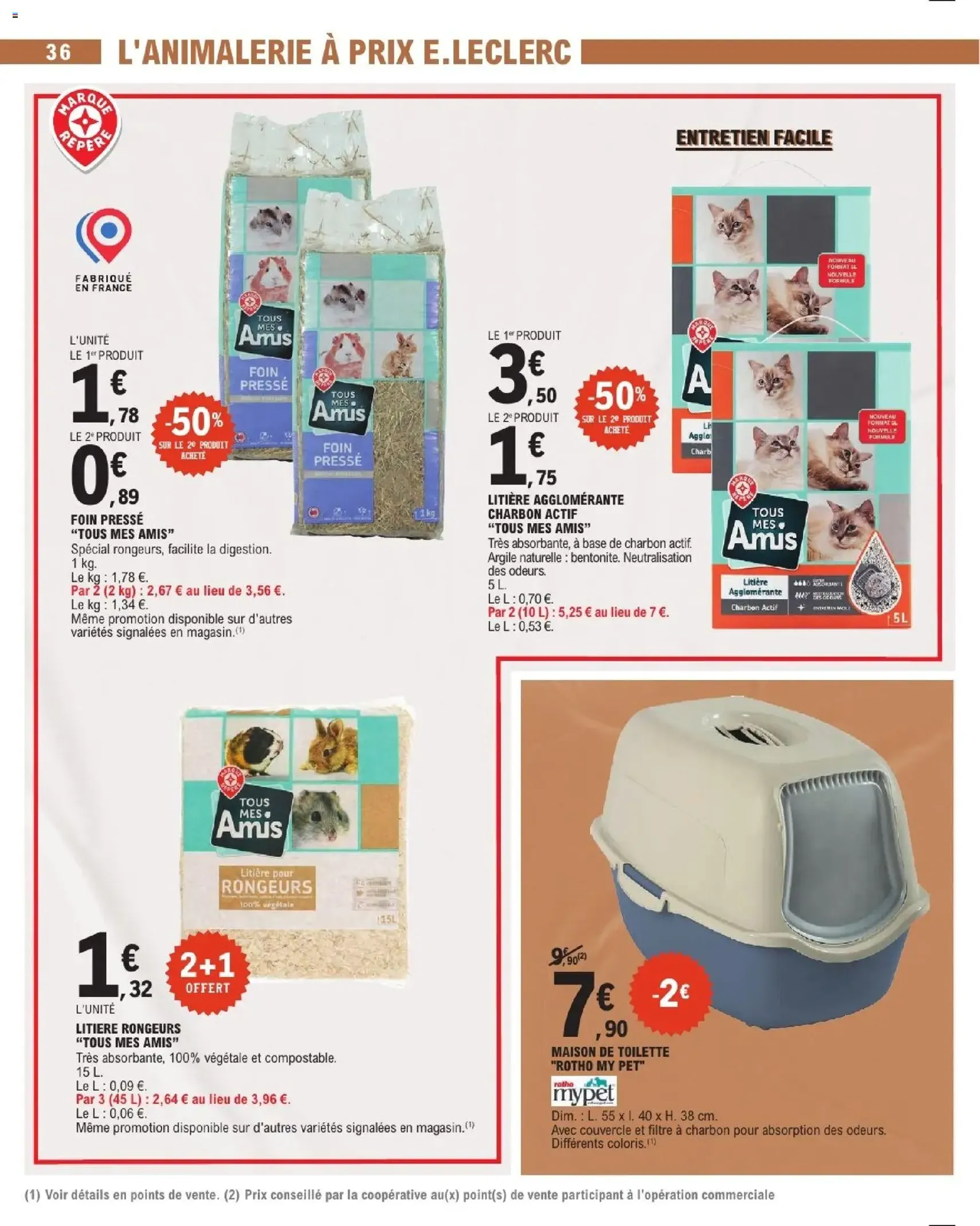 E.Leclerc catalogue de la semaine 16 - brochure valable à partir du 14/04/2026, page 36 sur 56