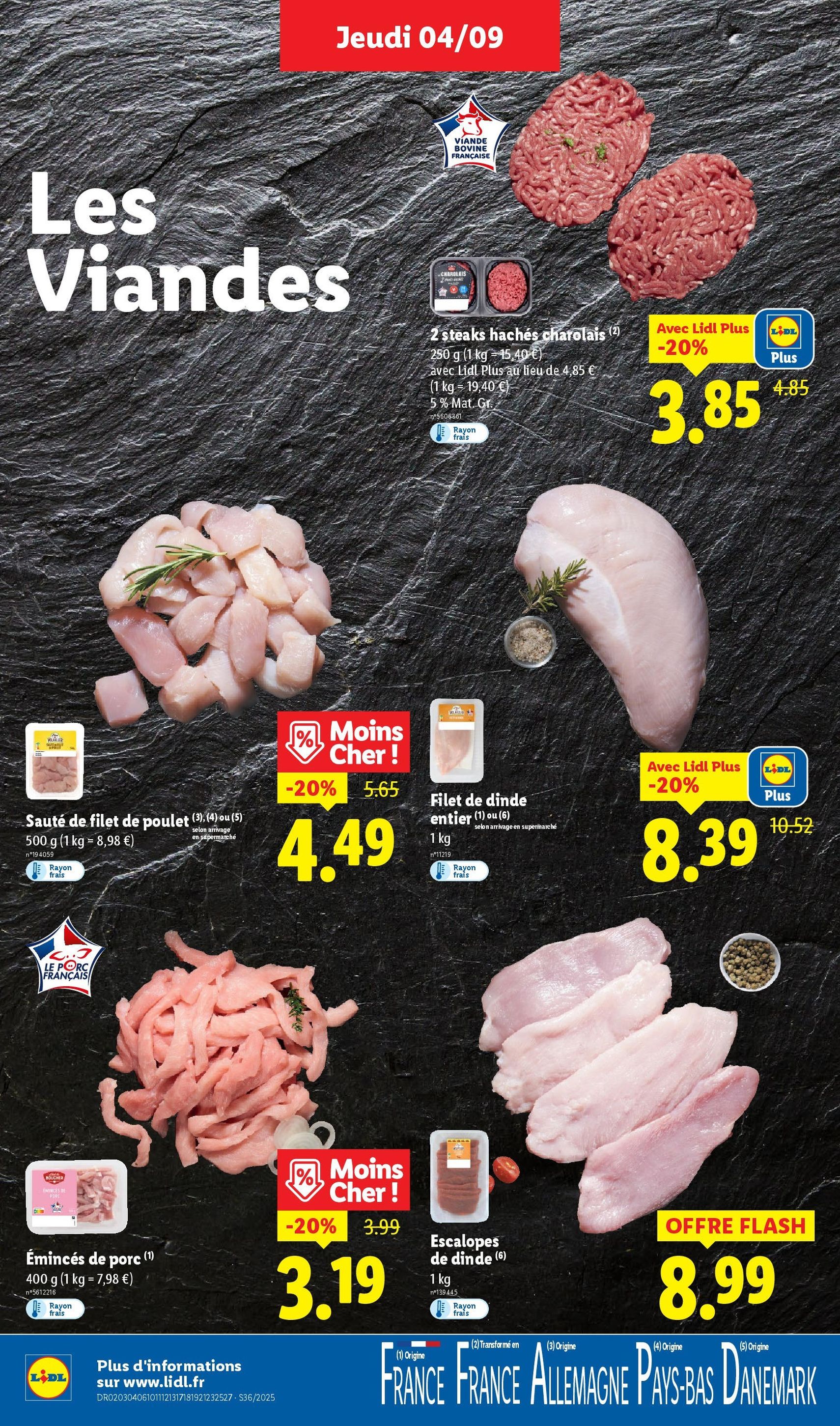 LIDL catalogue semaine 36 - brochure valable à partir du 04/09/2025, page 8 sur 73 LIDL catalogue semaine 36 - brochure valable à partir du 04/09/2025, page 8 sur 73