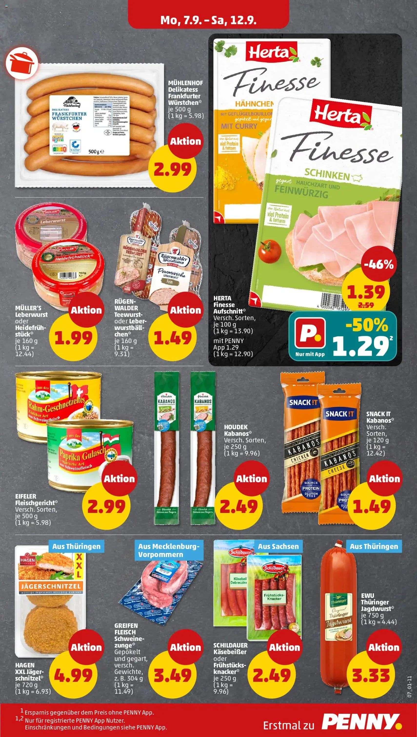 Penny Prospekt - Gültiger Prospekt ab 07.09.2026, Seite 9 von insgesamt 41