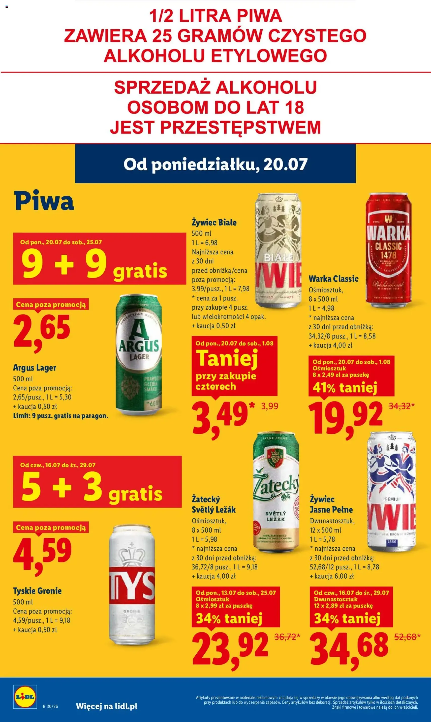 Lidl gazetka - ważny gazetka od 20.07.2026 strona 78 z 102