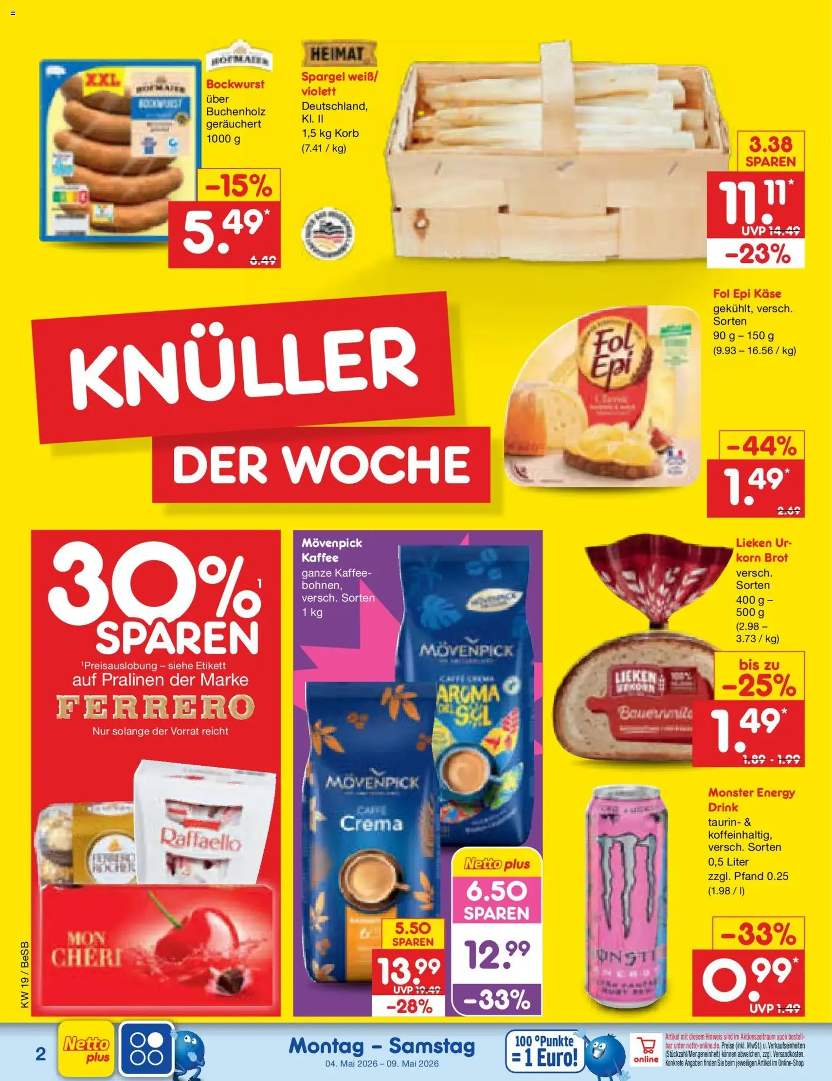 Netto Marken-Discount Prospekt - Gültiger Prospekt ab 04.05.2026, Seite 2 von insgesamt 75