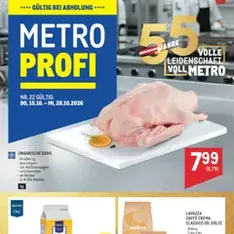 Metro angebote Profi - Prospekt Vorschau gültig ab 15.10.2026