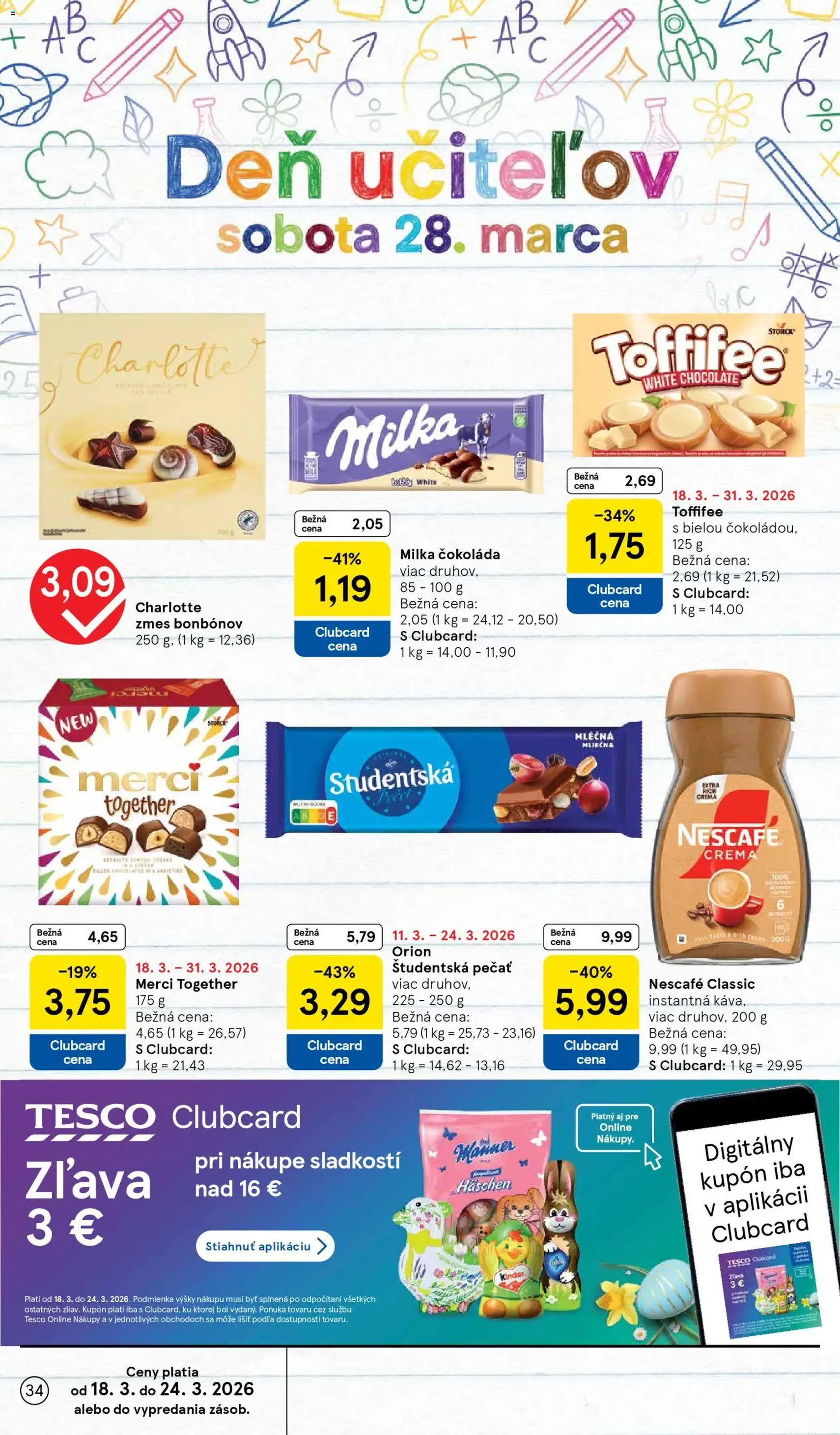Tesco hypermarket - leták - platný leták od 18.03.2026 strana 34 z 49