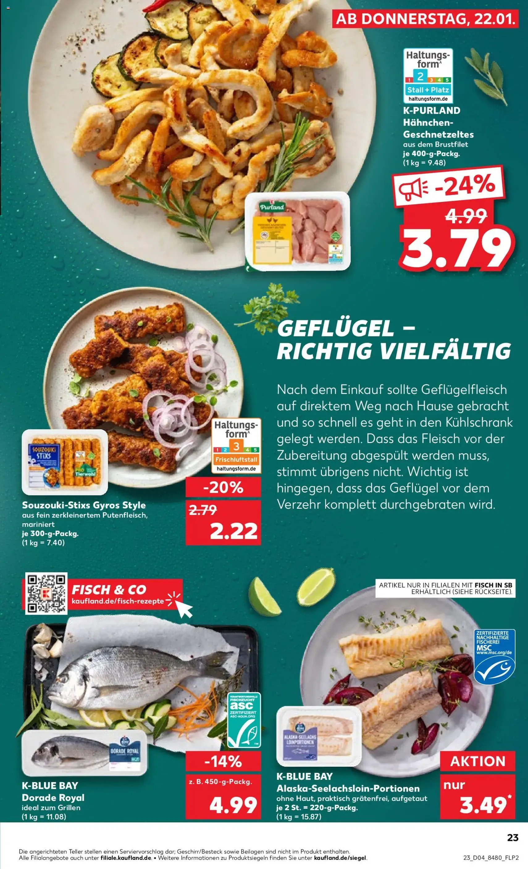 Kaufland Prospekt - Gültiger Prospekt ab 22.01.2026, Seite 23 von insgesamt 59