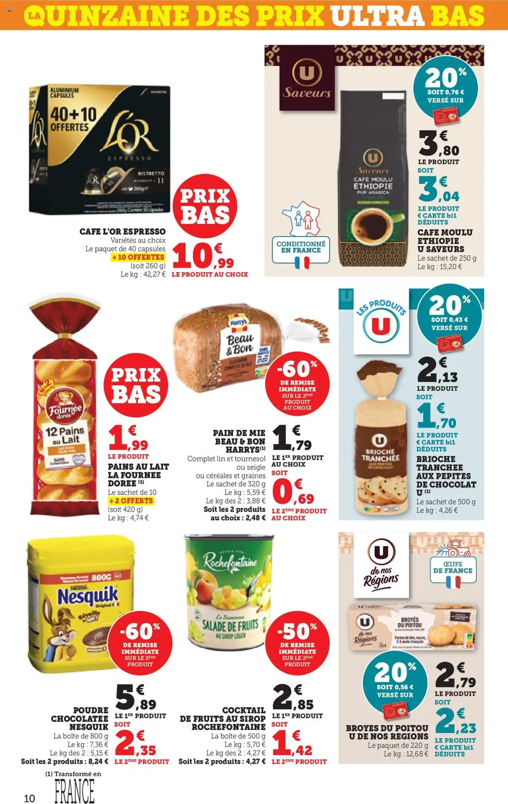 Bi1 catalogue - brochure valable à partir du 19/08/2025, page 10 sur 28 Bi1 catalogue - brochure valable à partir du 19/08/2025, page 10 sur 28