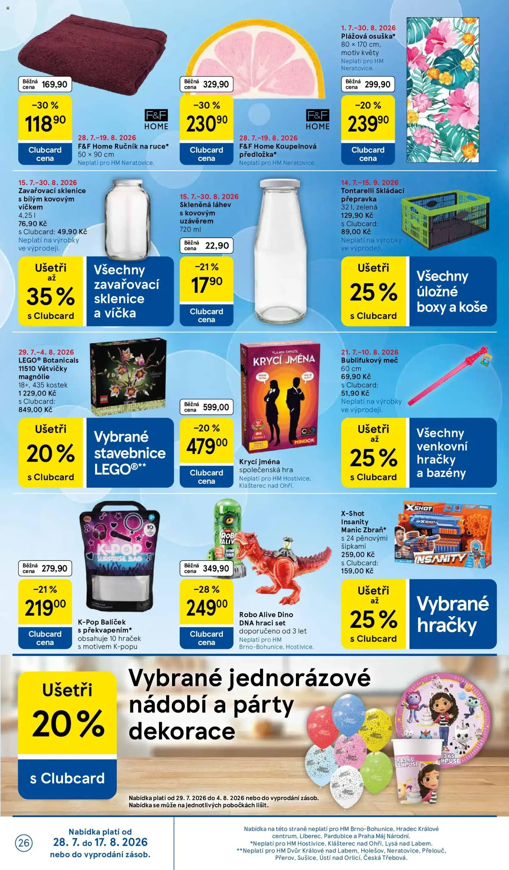 Tesco leták - Hypermarket - platný leták od 29.07.2026 strana 26 z 29