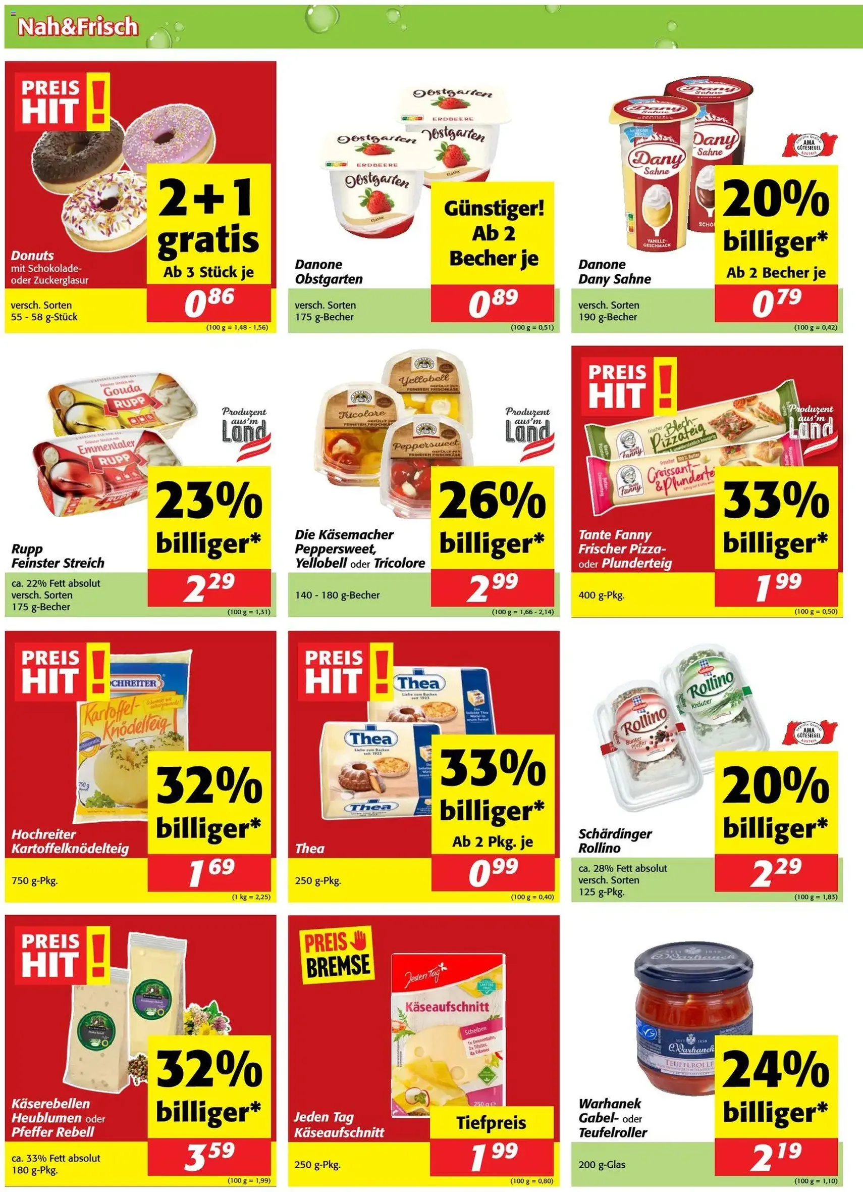 Nah und Frisch Flugblatt - Gültiger Prospekt ab 01.04.2026, Seite 2 von insgesamt 8