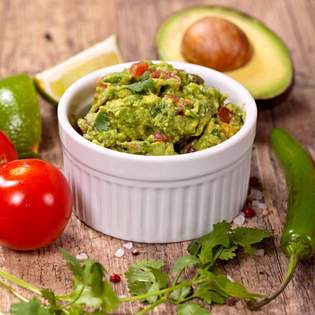 Previsualización de la receta Guacamole en licuadora: receta fácil