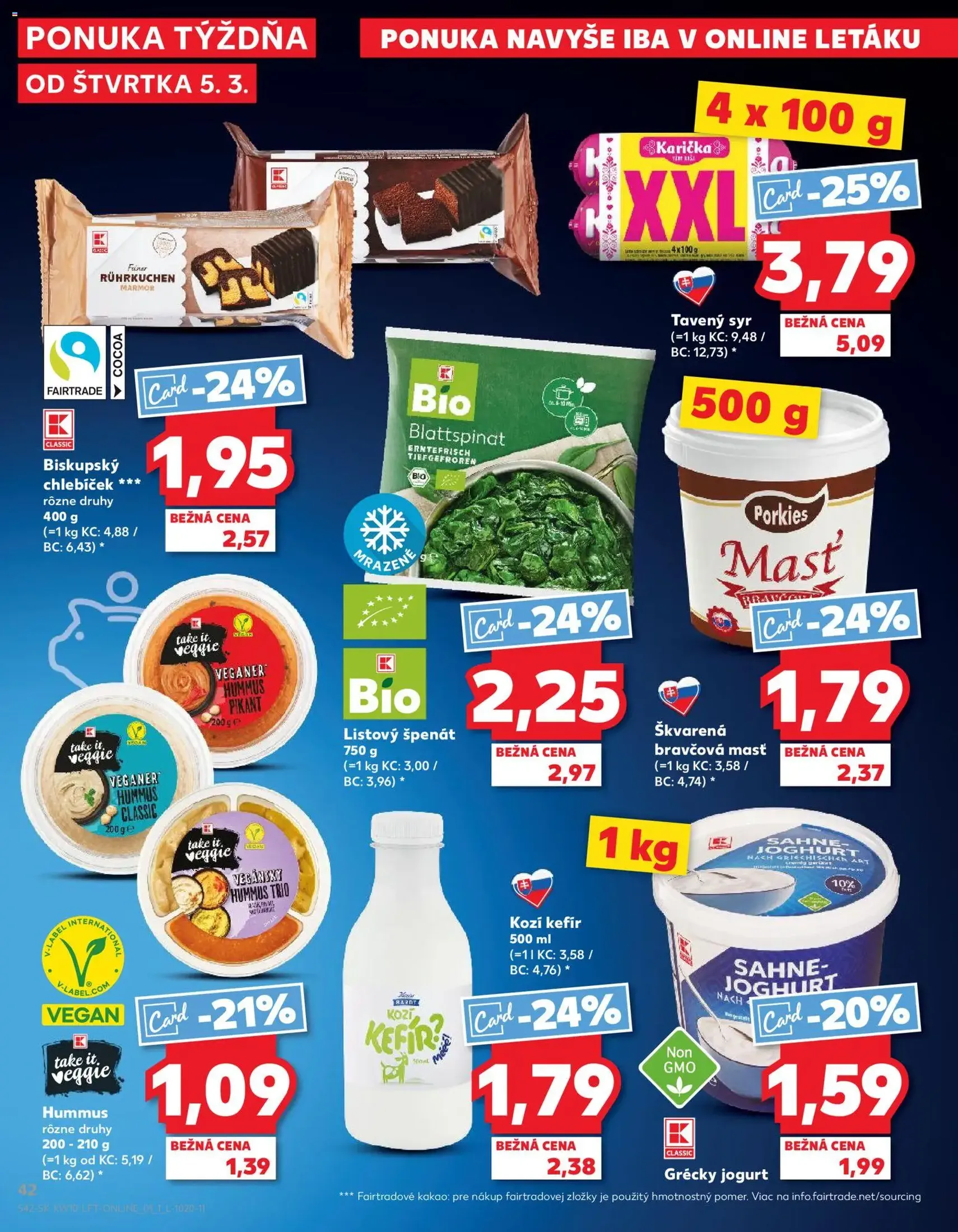 Kaufland SK akciós újság - 2026.03.05. érvényes szórólap 42 oldal 78 oldalból