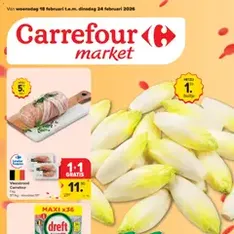 Carrefour market folder week 8 - voorvertoning van de folder geldig vanaf 18/02/2026