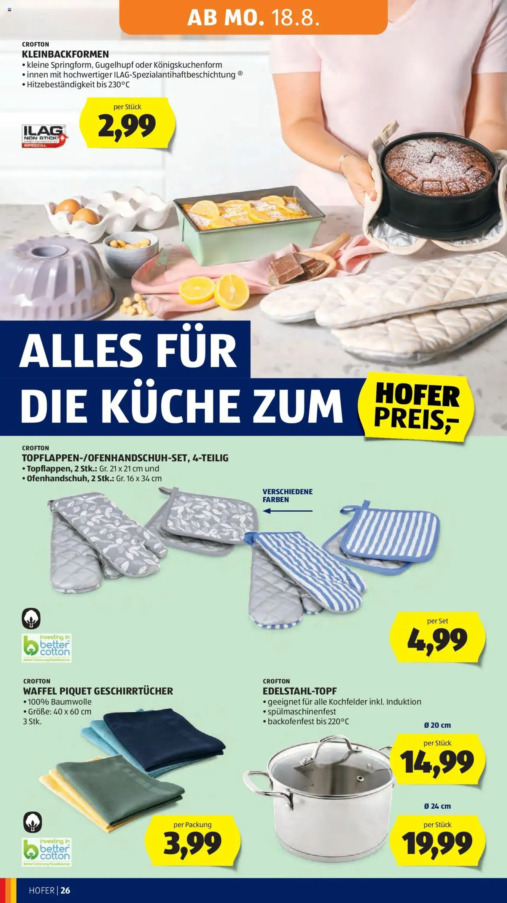 Hofer Flugblatt - Gültiger Prospekt ab 14.08.2025, Seite 30 von insgesamt 45