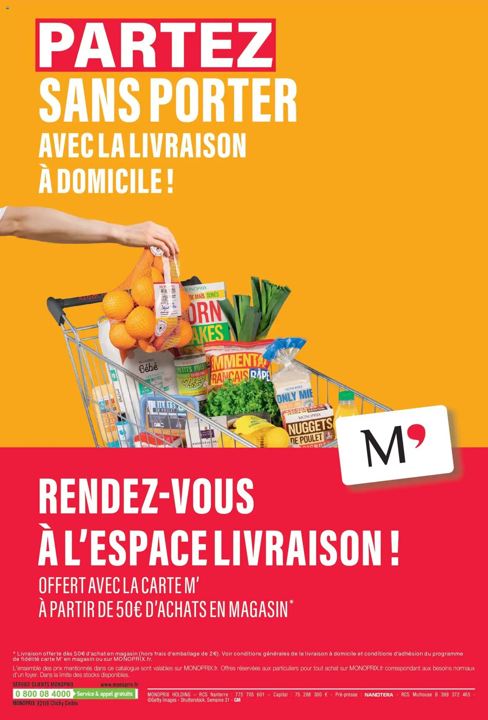 Monoprix catalogue - brochure valable à partir du 28/07/2026, page 52 sur 52