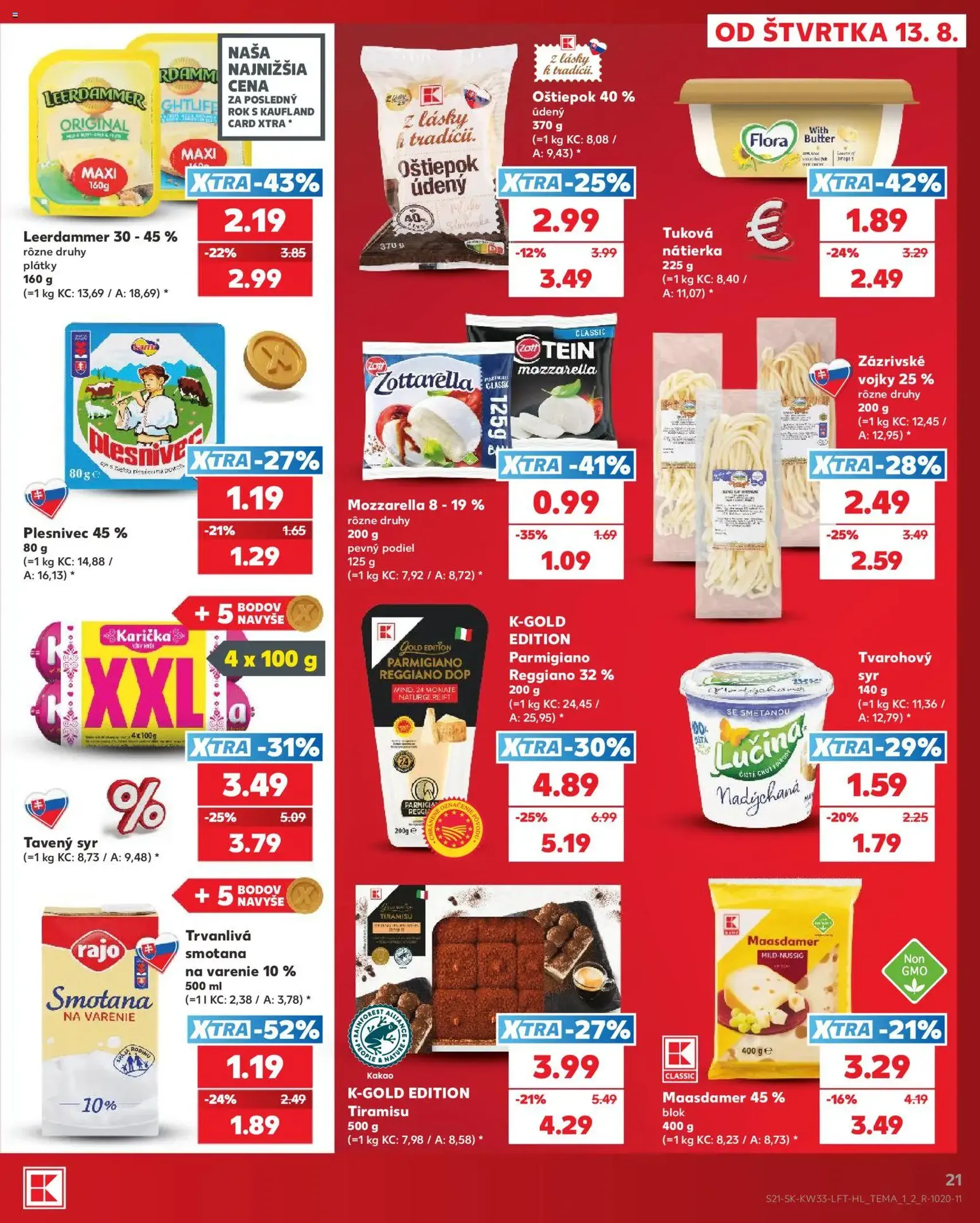 Kaufland leták - platný leták od 13.08.2026 strana 21 z 80