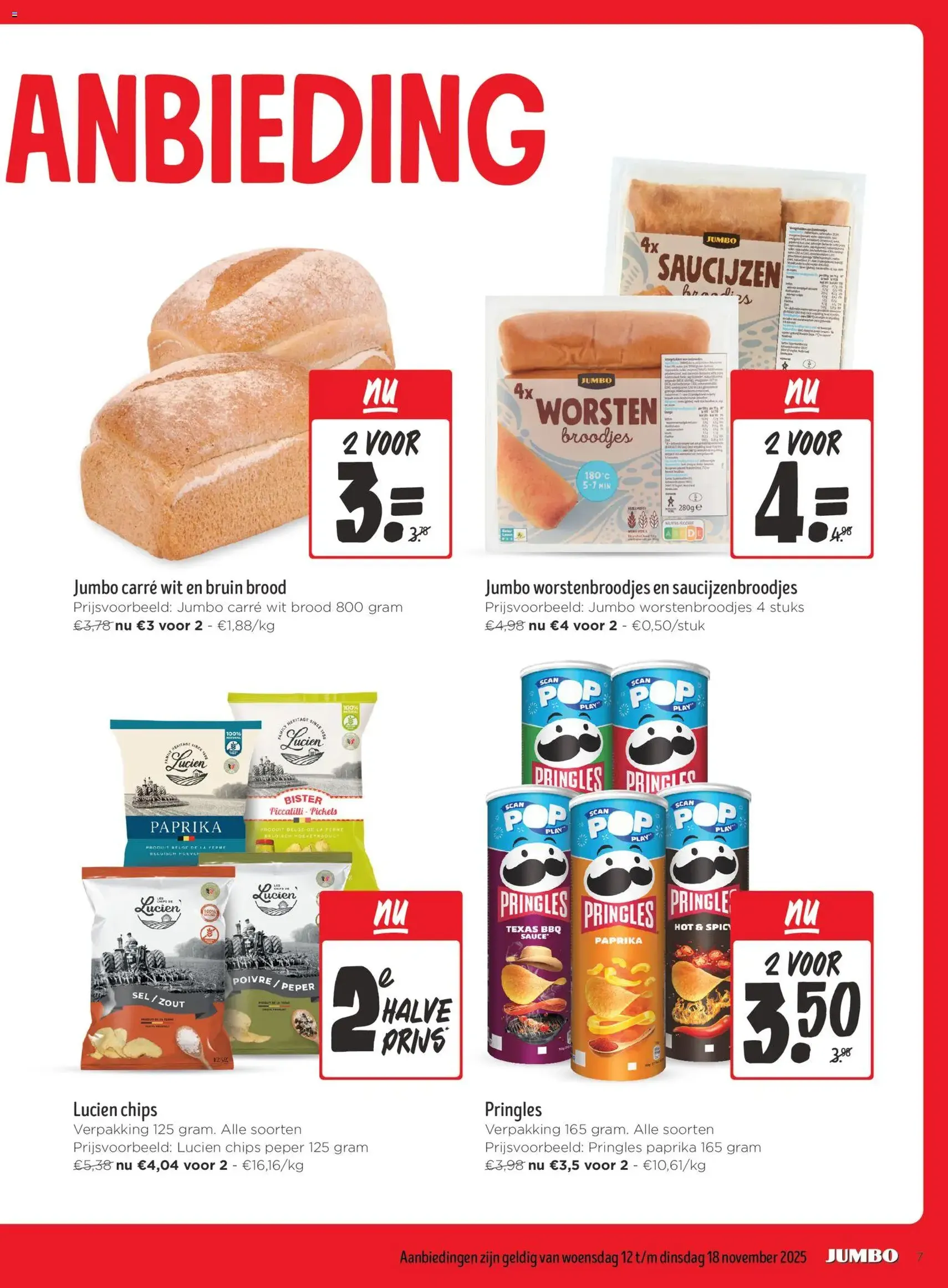 JUMBO folder / publicité - geldige folder vanaf 12/11/2025 pagina 7 van 16