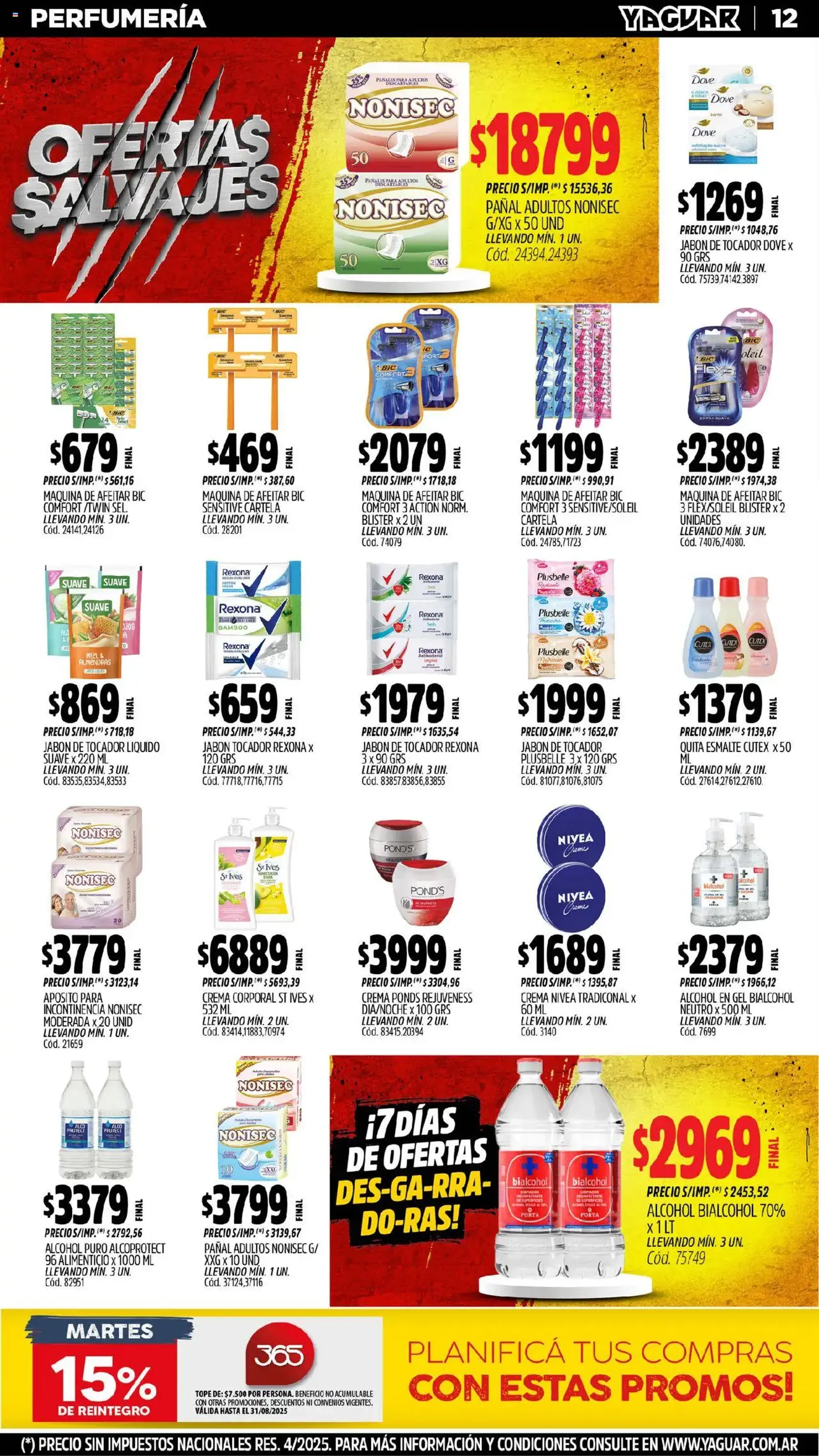 Yaguar catálogo - folleto válido desde 04/08/2025 página 12 de 45