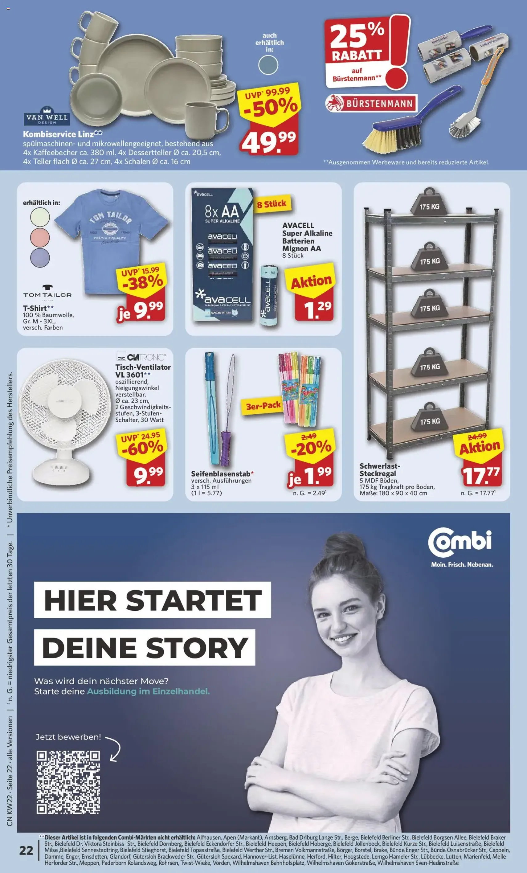 Combi Prospekt - Gültiger Prospekt ab 26.05.2026, Seite 22 von insgesamt 32