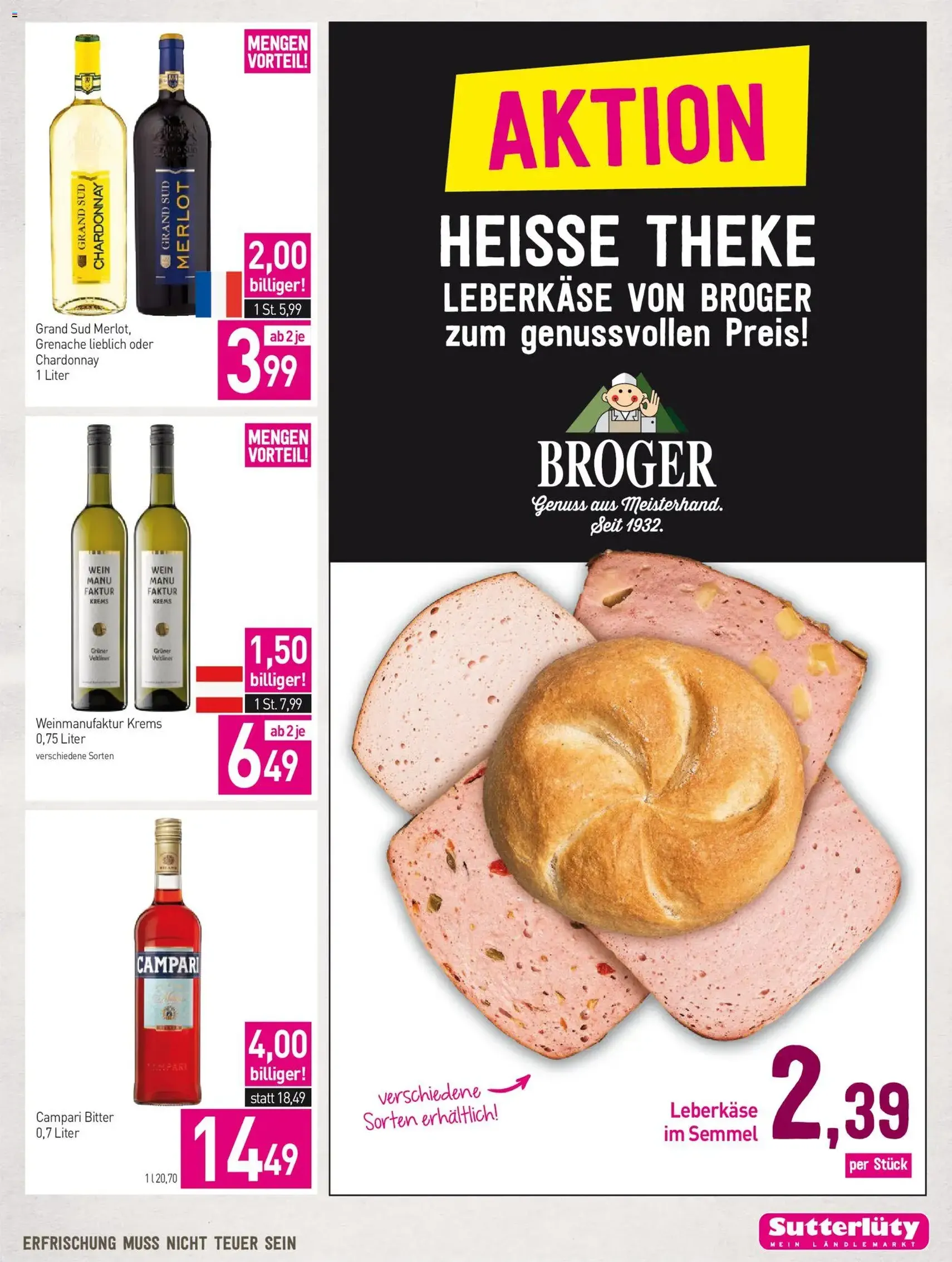 Sutterlüty Flugblatt - Gültiger Prospekt ab 05.03.2026, Seite 17 von insgesamt 24