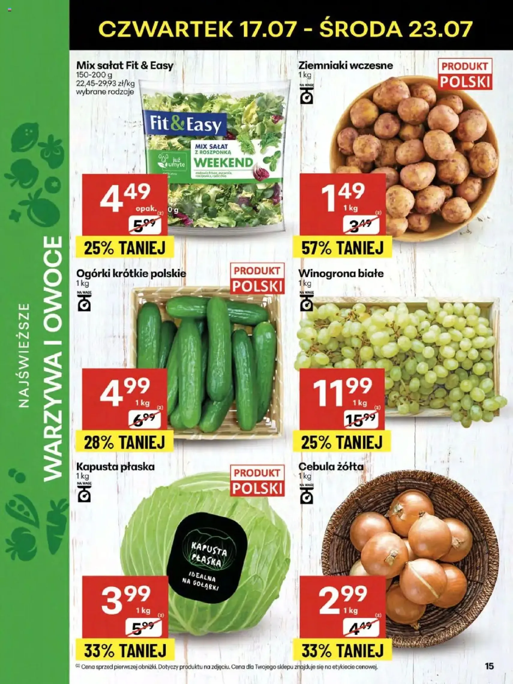 Delikatesy Centrum Gazetka - ważny gazetka od 17.07.2025 strona 15 z 61 Delikatesy Centrum Gazetka - ważny gazetka od 17.07.2025 strona 15 z 61