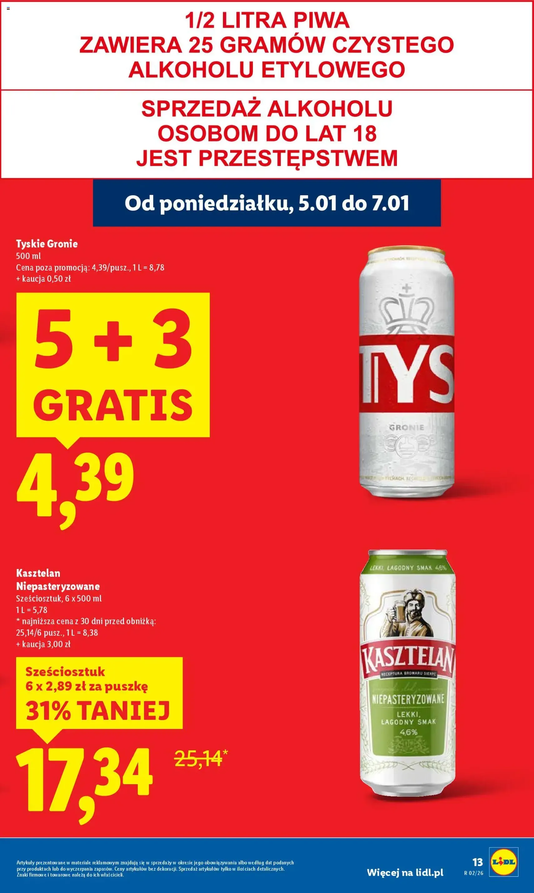 Lidl Gazetka - ważny gazetka od 05.01.2026 strona 13 z 63