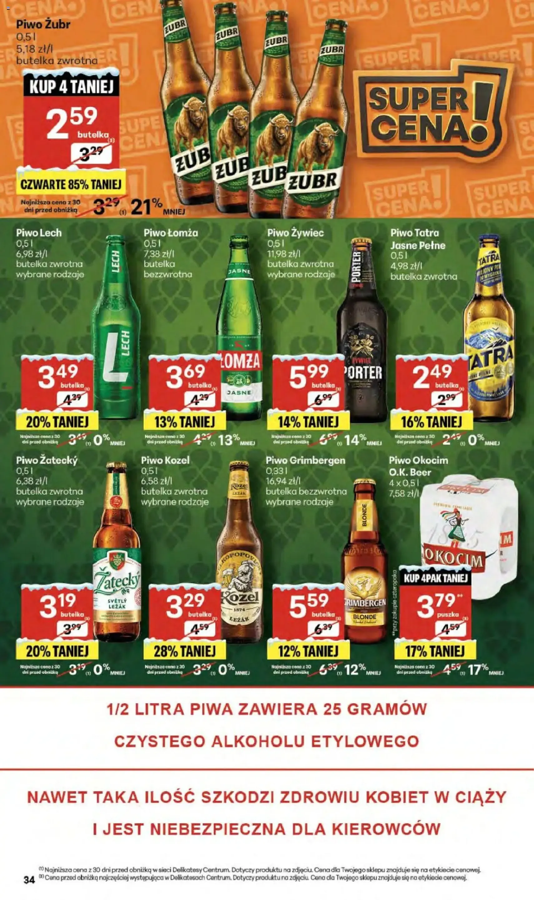 Delikatesy Centrum Gazetka - ważny gazetka od 18.12.2025 strona 34 z 42
