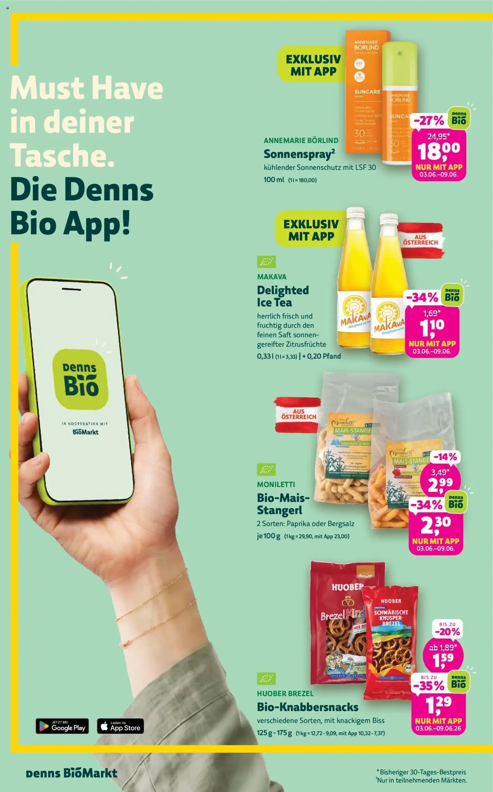 Denns BioMarkt Flugblatt - Gültiger Prospekt ab 03.06.2026, Seite 2 von insgesamt 18