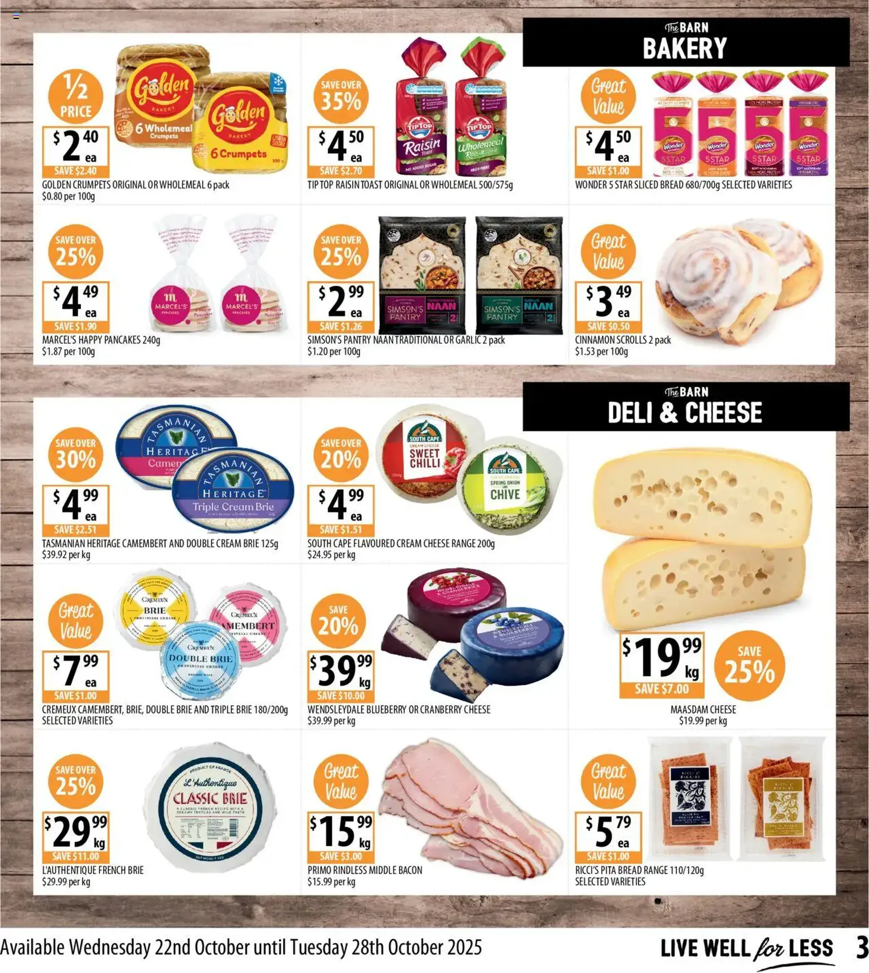 Supabarn Catalogue - valid flyer from 22/10/2025, page 3 of 12 Supabarn Catalogue - valid flyer from 22/10/2025, page 3 of 12