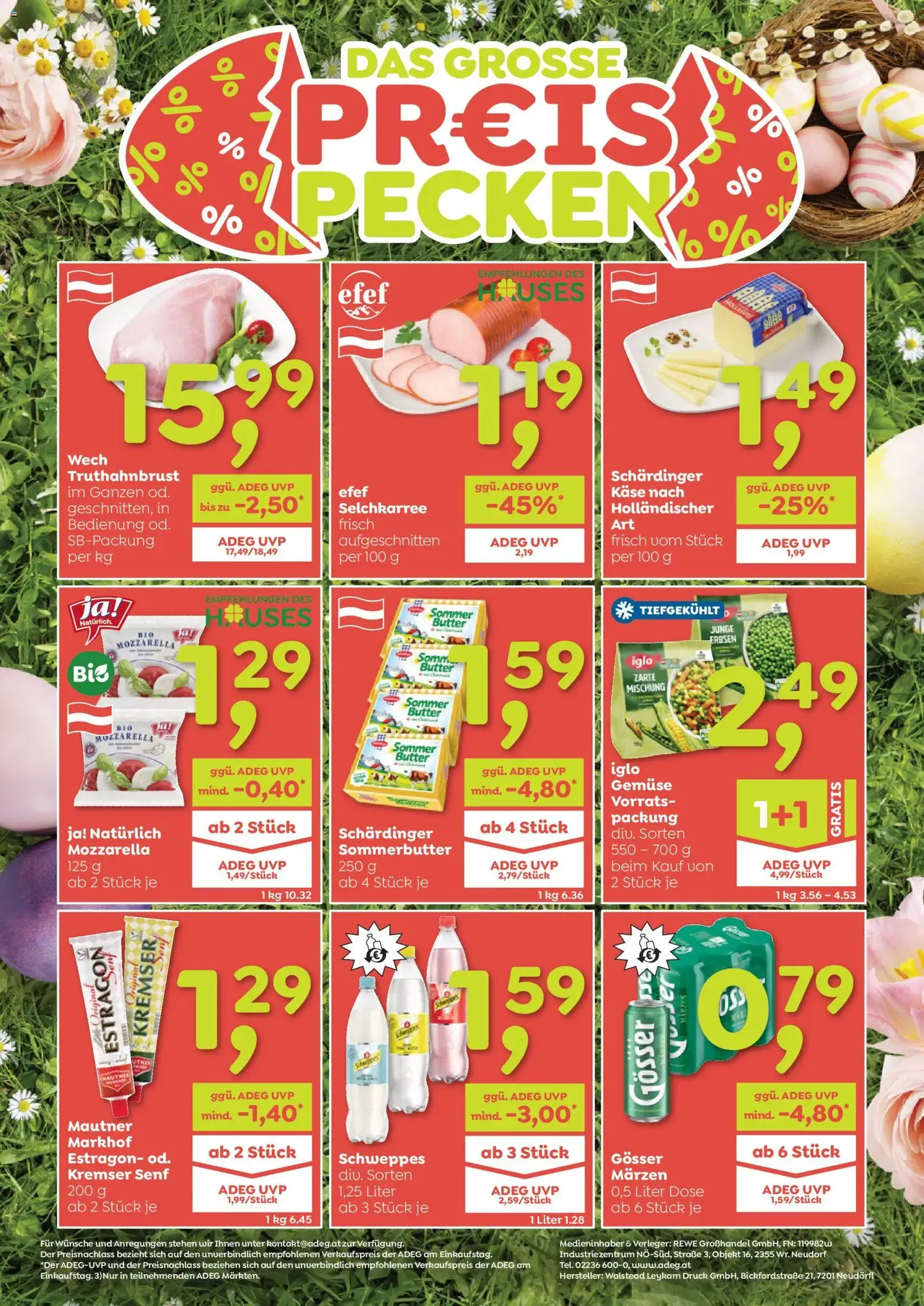ADEG Flugblatt - Gültiger Prospekt ab 26.03.2026, Seite 12 von insgesamt 12