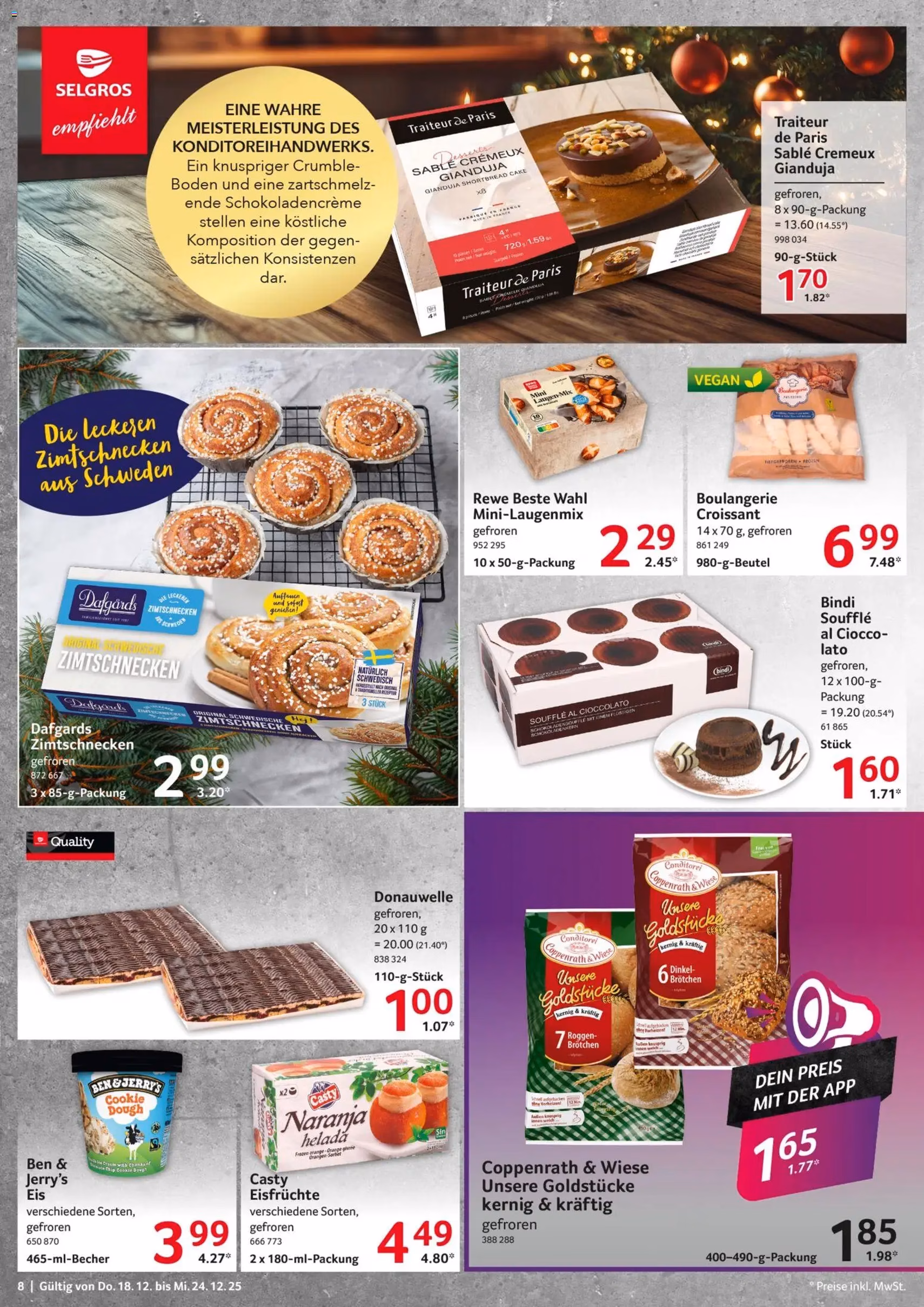 Selgros Prospekt - Gültiger Prospekt ab 18.12.2025, Seite 8 von insgesamt 20