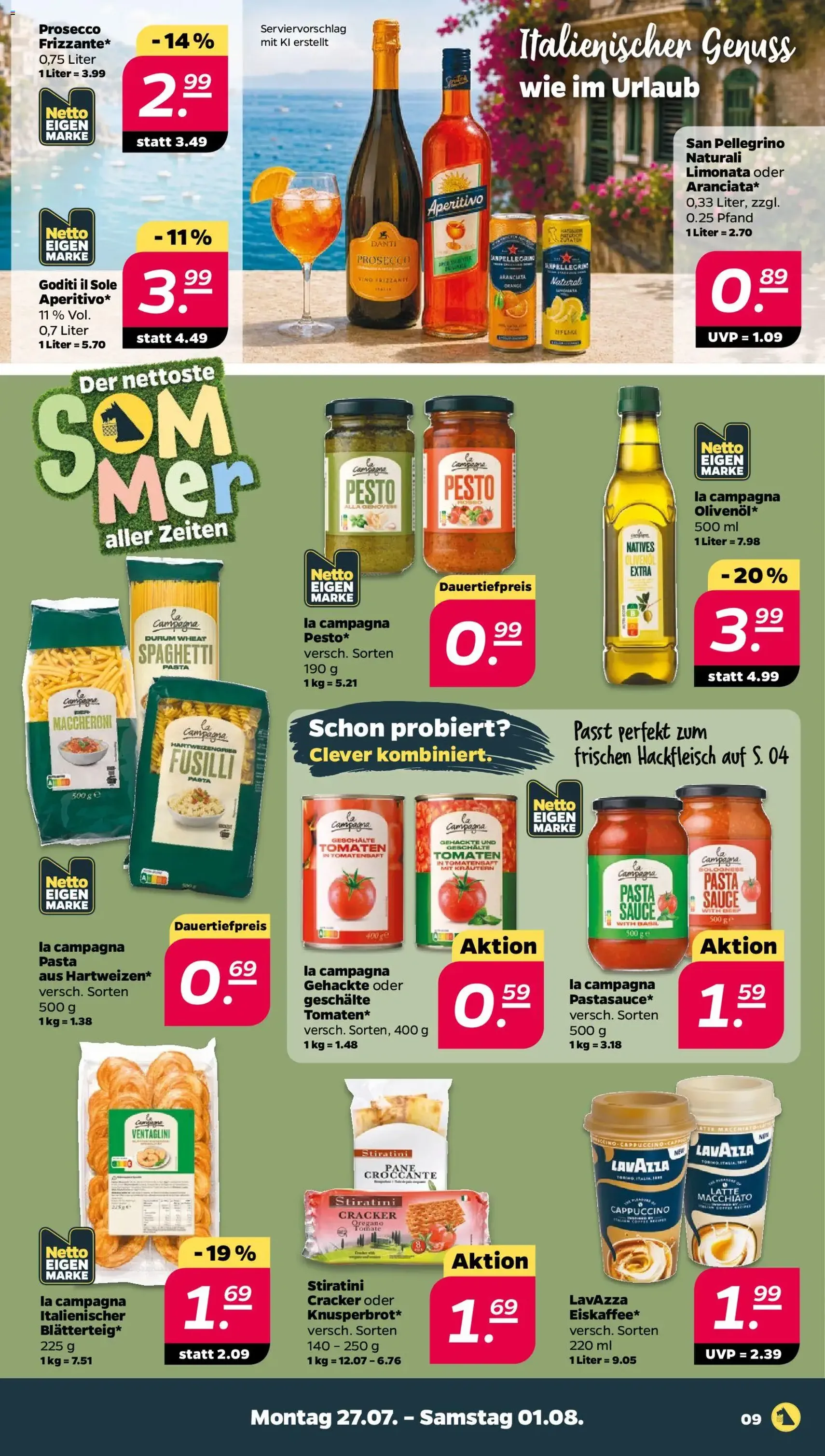 Netto Prospekt - Gültiger Prospekt ab 27.07.2026, Seite 9 von insgesamt 37