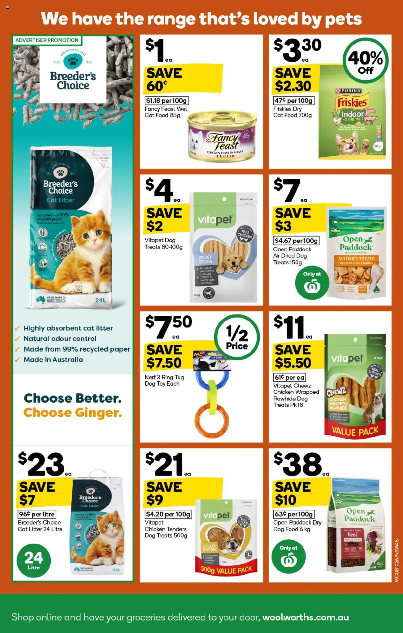 Weekly catalogue Woolworths NSW 08/10 - valid flyer from 08/10/2025, page 45 of 50
