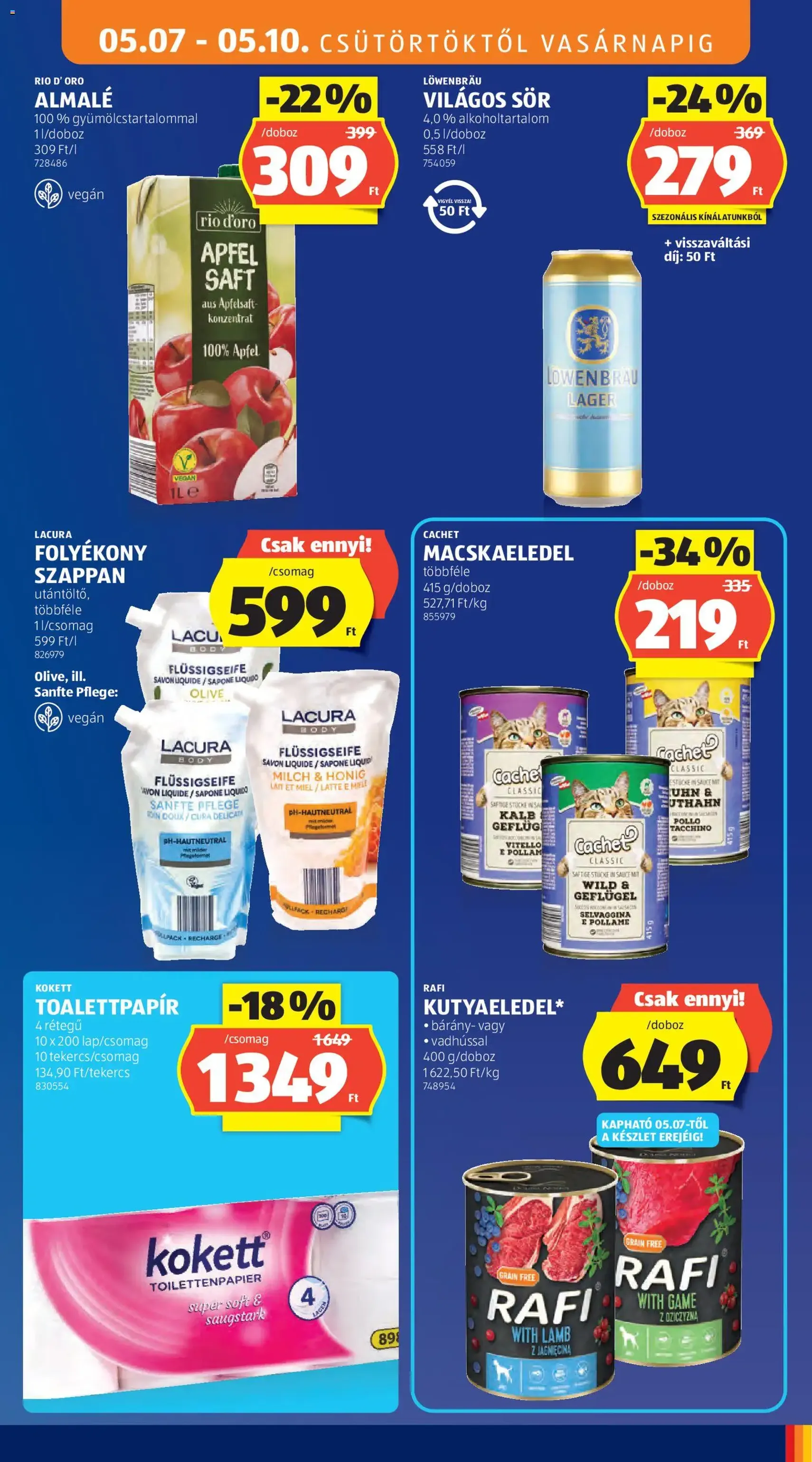 Aldi akciós újság - 2026.05.07. érvényes szórólap 15 oldal 37 oldalból