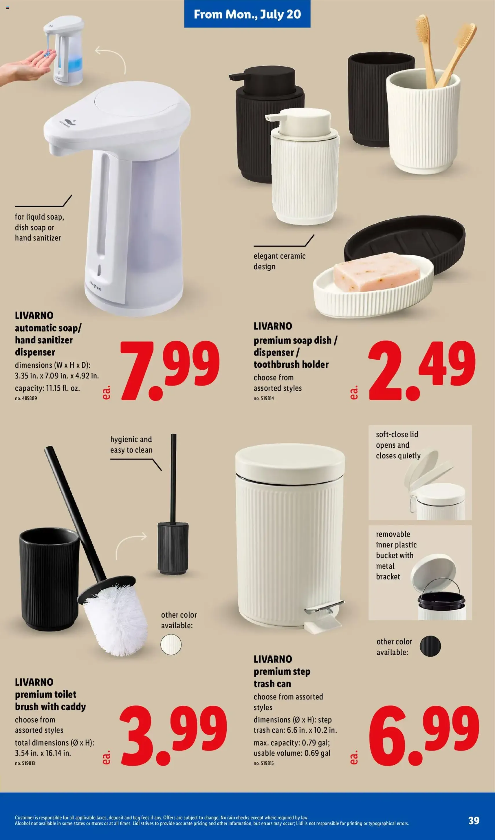 Lidl Weekly Ad - valid flyer from 07/15/2026, page 39 of 42