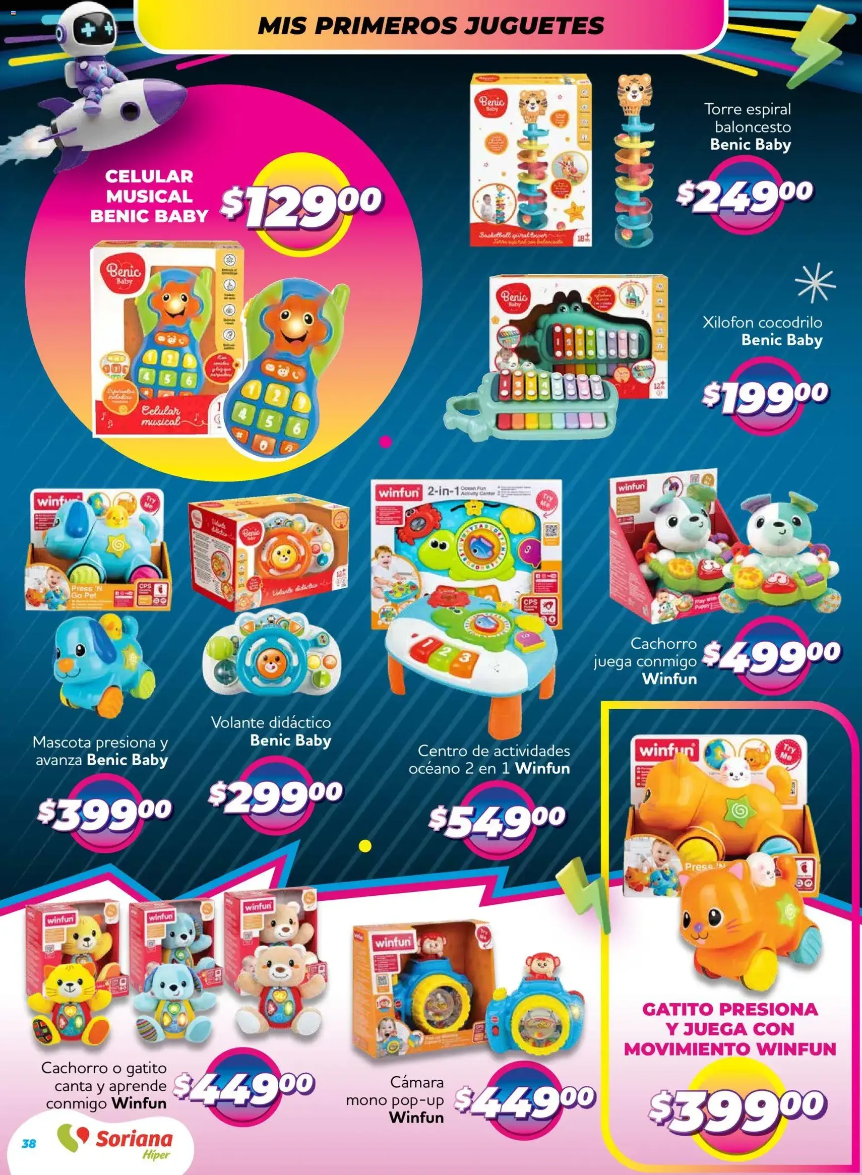 Soriana - Reino de los Juguetes Híper Nacional - folleto válido desde 27/11/2025 página 37 de 54