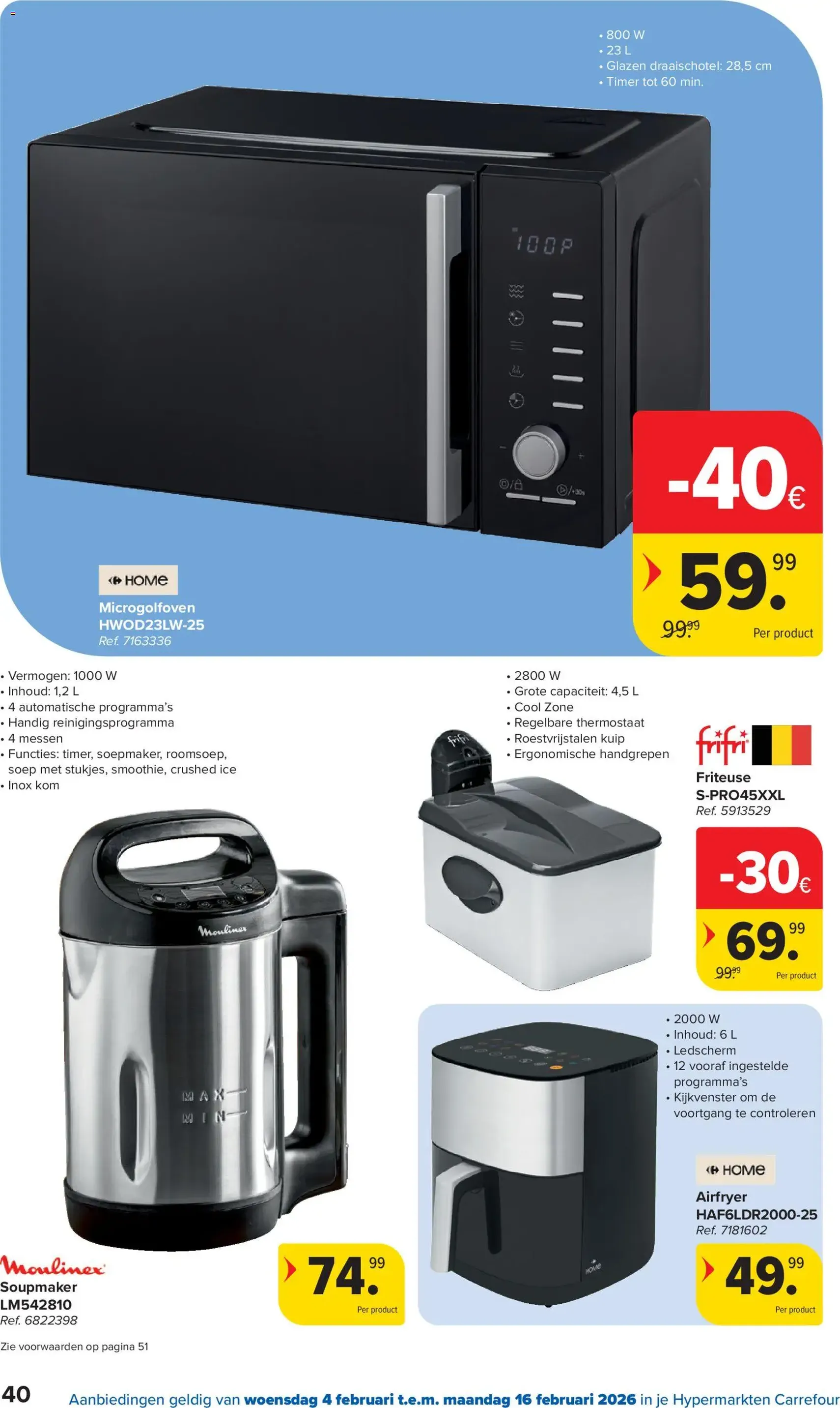 Carrefour folder week 6 - geldige folder vanaf 04/02/2026 pagina 40 van 52