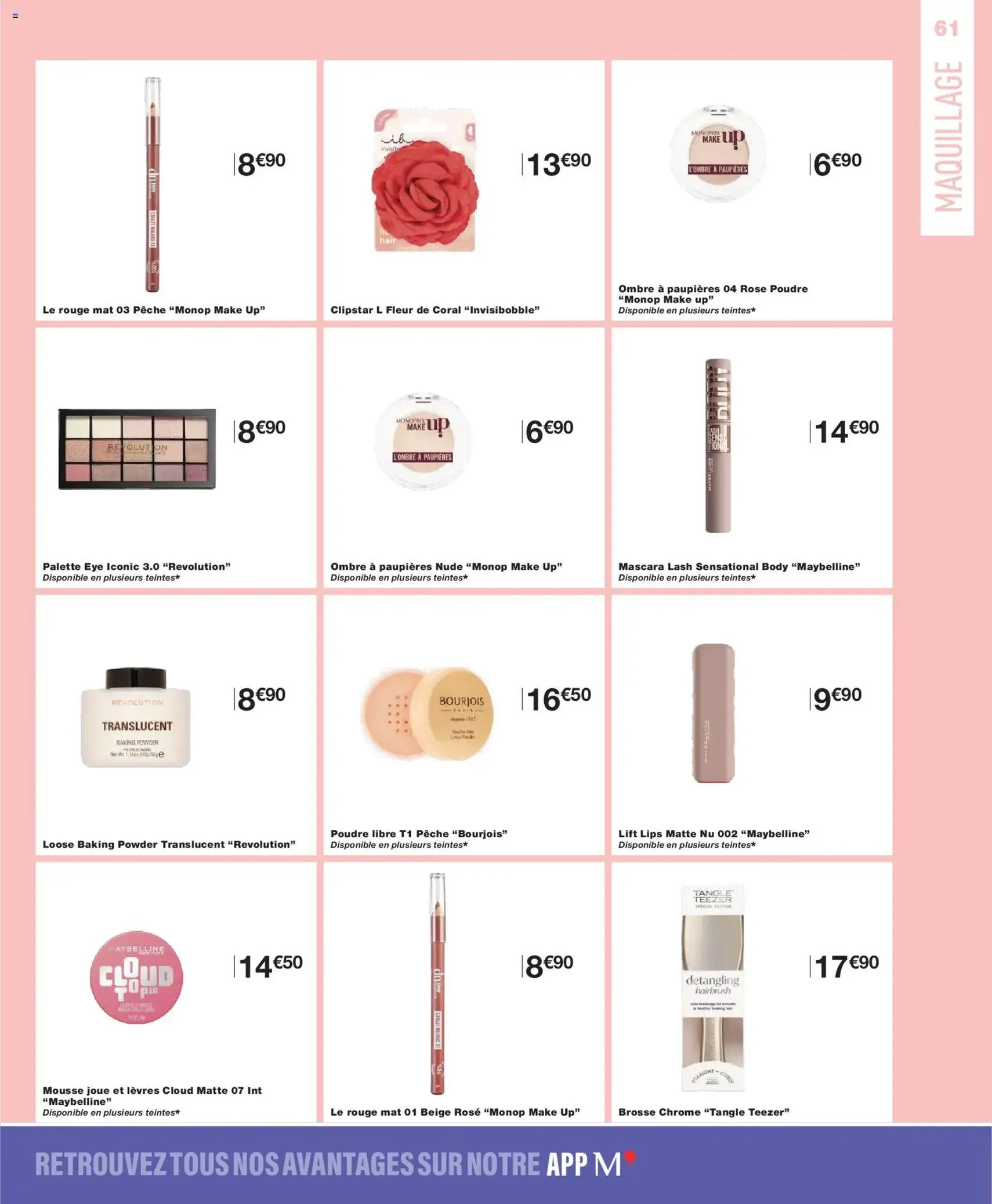 Monoprix catalogue - brochure valable à partir du 01/01/2026, page 61 sur 69