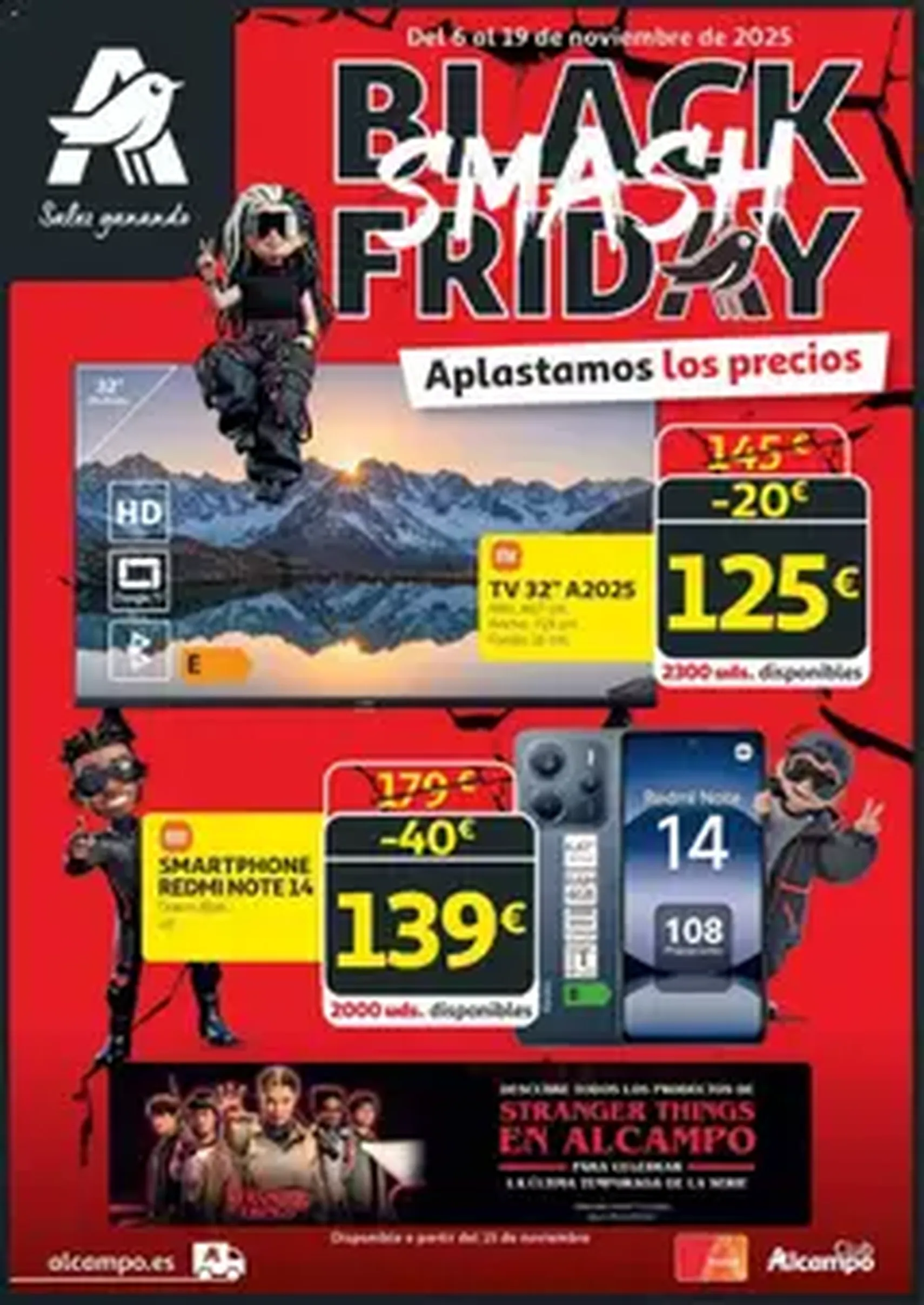 Alcampo - Black Friday - folleto válido desde 06/11/2025 página 1 de 1