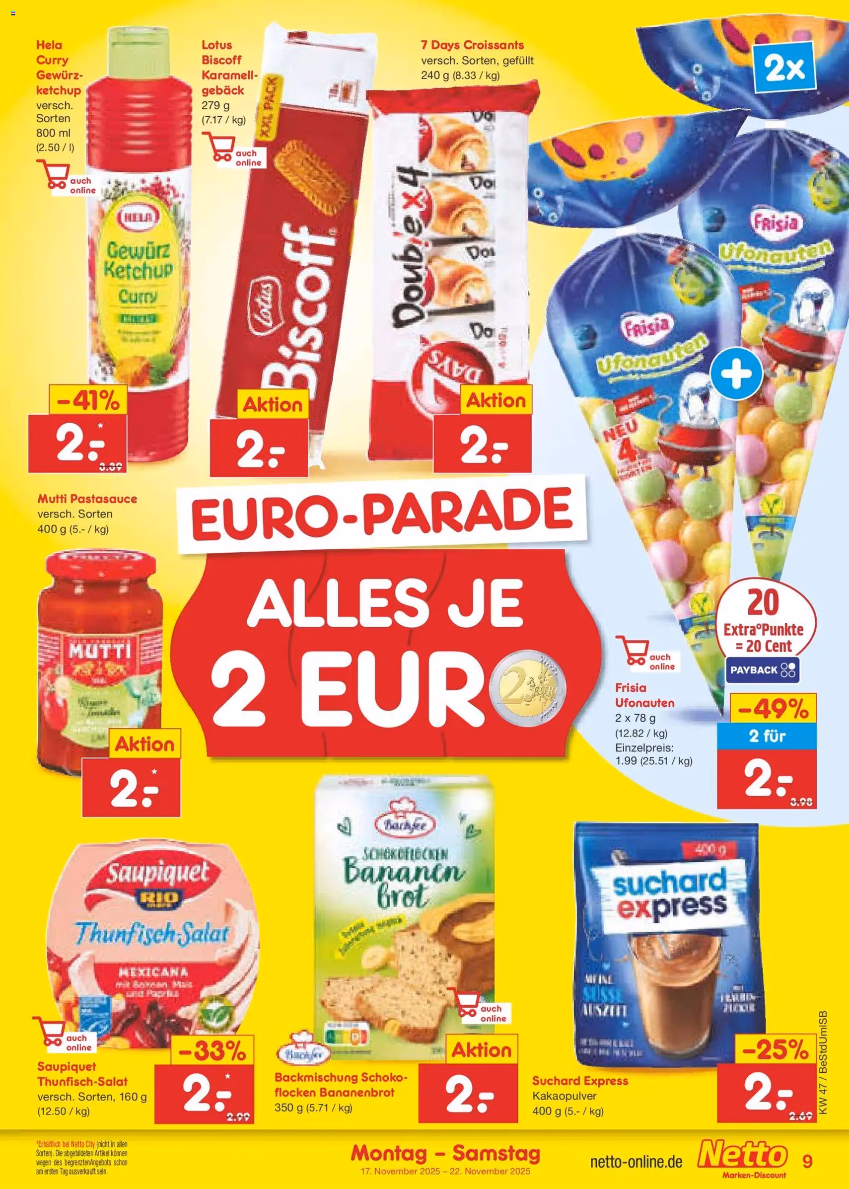 Netto Marken-Discount - Black Friday - Gültiger Prospekt ab 17.11.2025, Seite 9 von insgesamt 60
