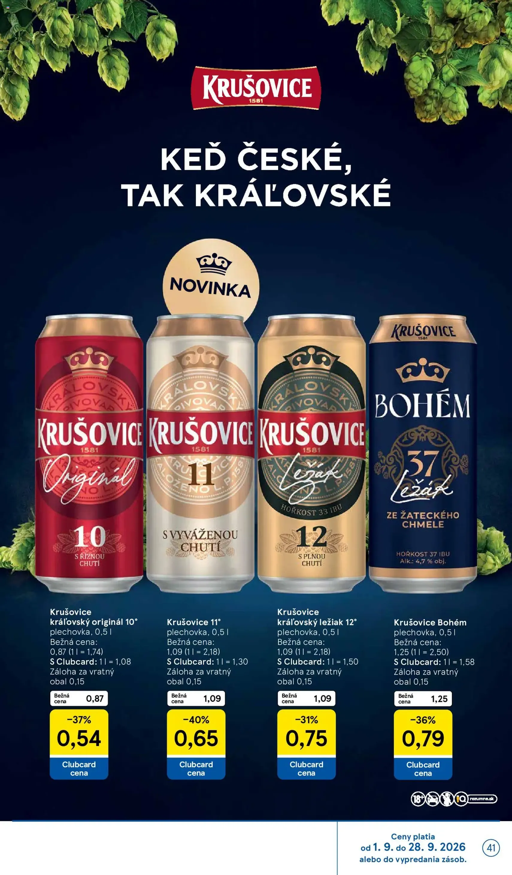 Tesco Hypermarket - leták - platný leták od 16.09.2026 strana 41 z 42