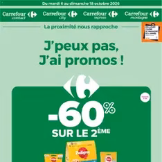 Carrefour contact catalogue - Prévisualisation du catalogue valable à partir du 06/10/2026