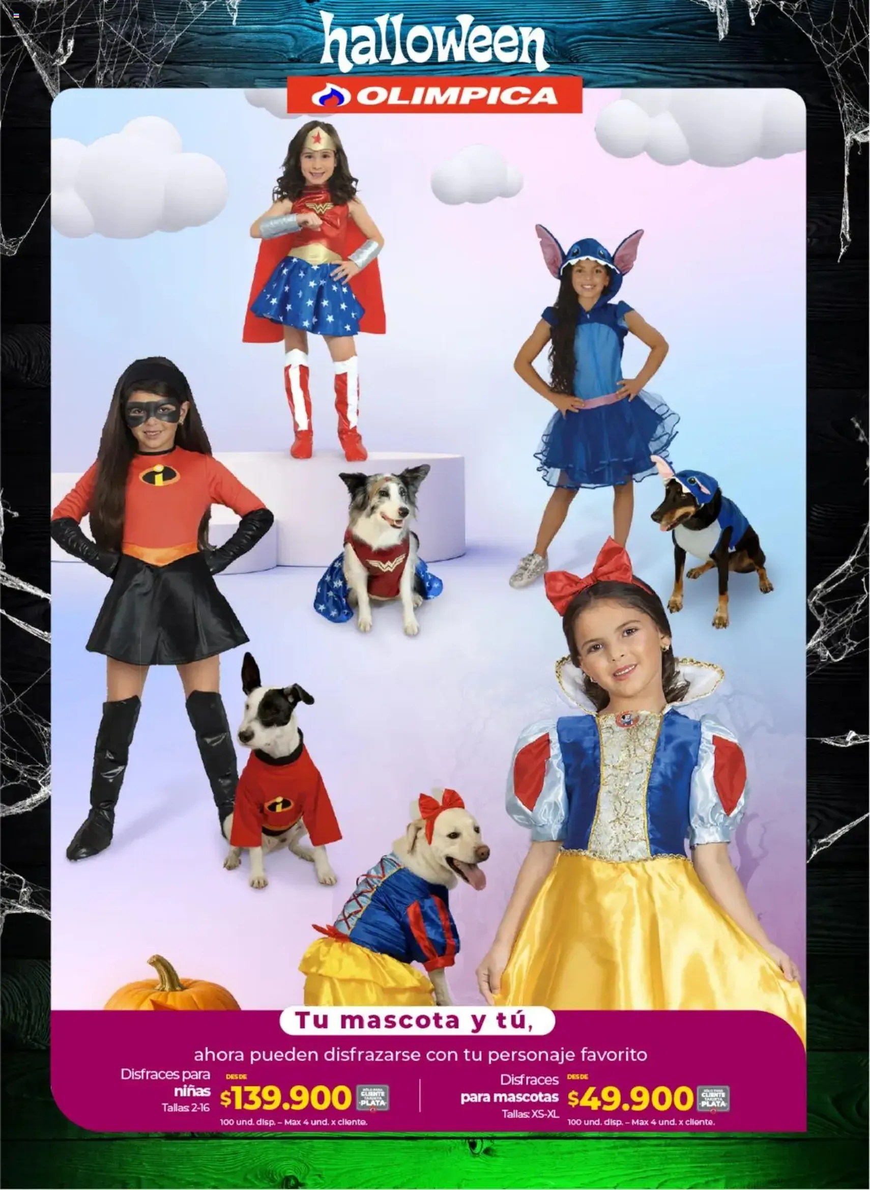 Olímpica - Disfraces para Halloween - folleto válido desde 01/10/2025 página 4 de 11 Olímpica - Disfraces para Halloween - folleto válido desde 01/10/2025 página 4 de 11