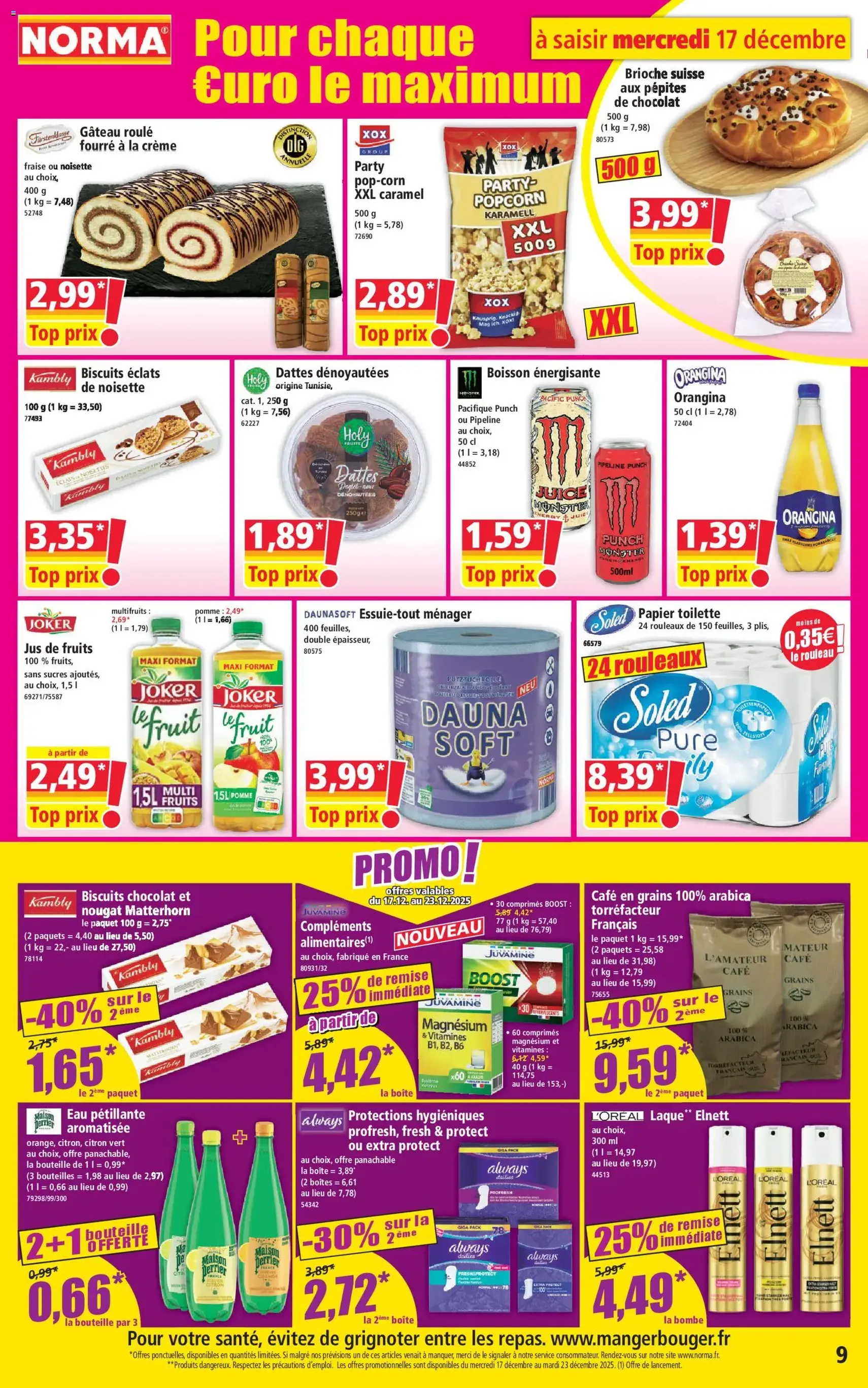 Norma catalogue - brochure valable à partir du 17/12/2025, page 9 sur 12