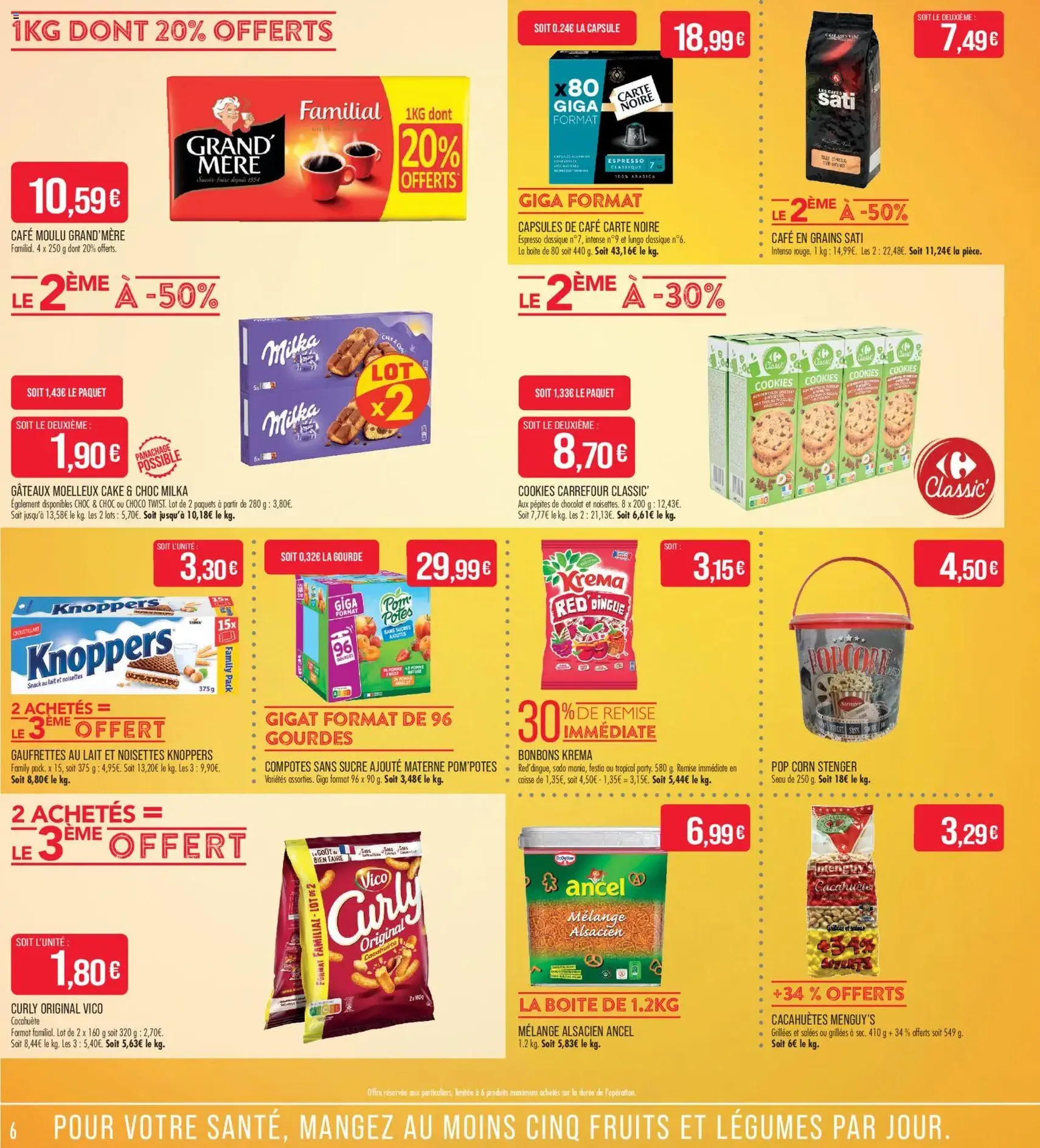 Match Supermarché catalogue - brochure valable à partir du 11/08/2026, page 6 sur 8